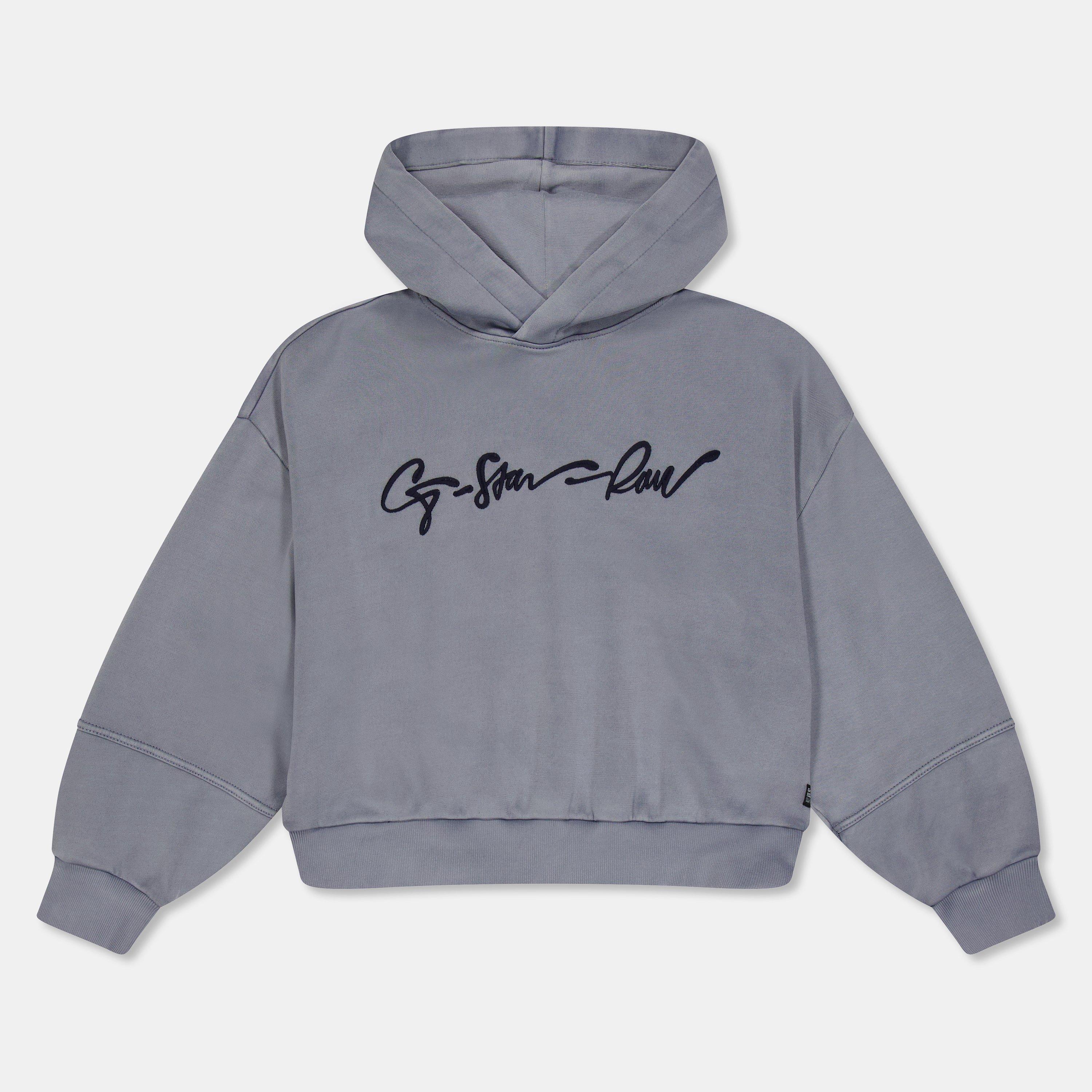 G Star Girls Kids' Pull Over Hoodie - Salute - 10Y