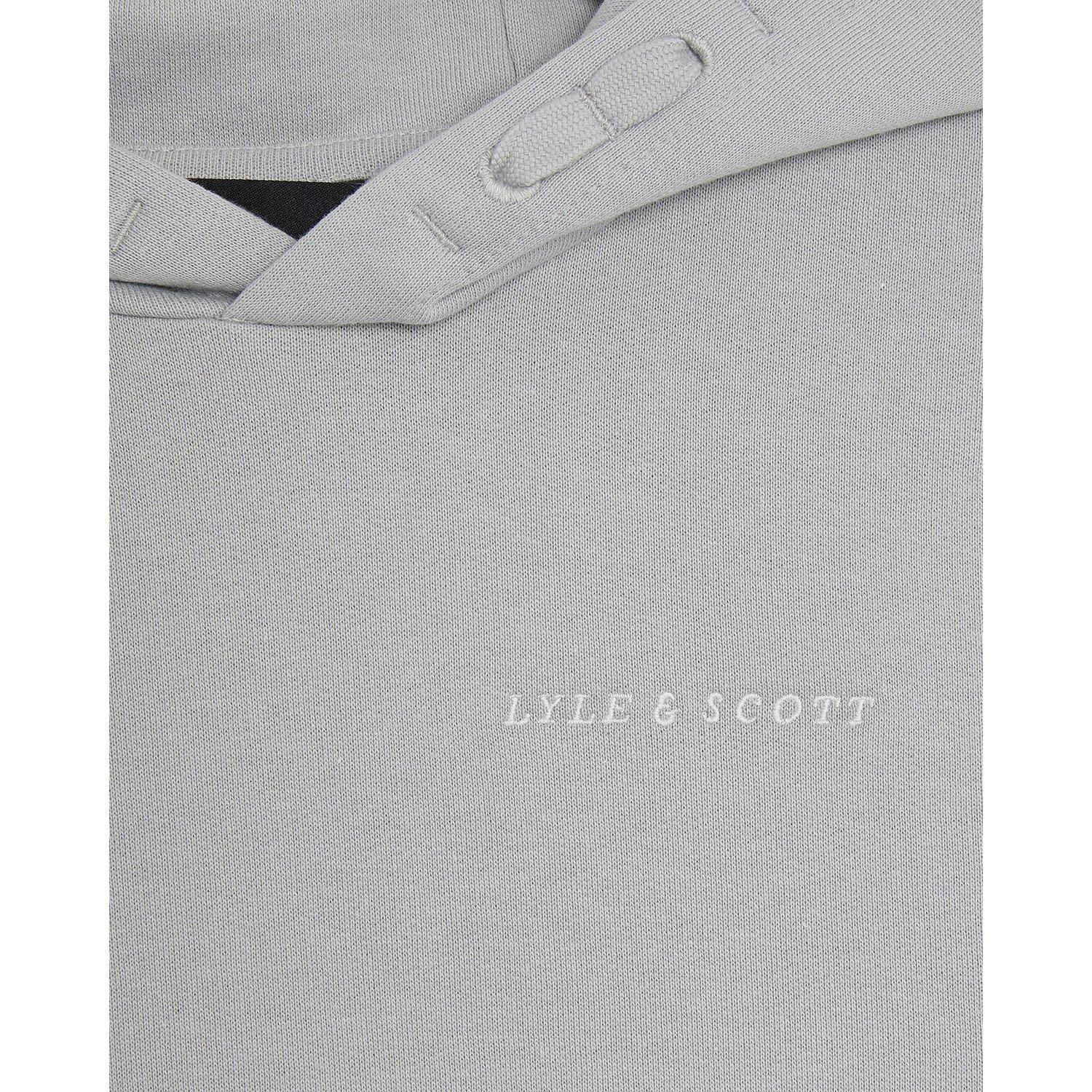 X570 Gris Mrge - Lyle and Scott - Kids' Script Hoodie - 2