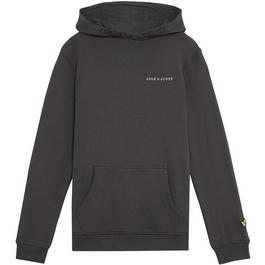 Lyle and Scott Script Hoodie Juniors