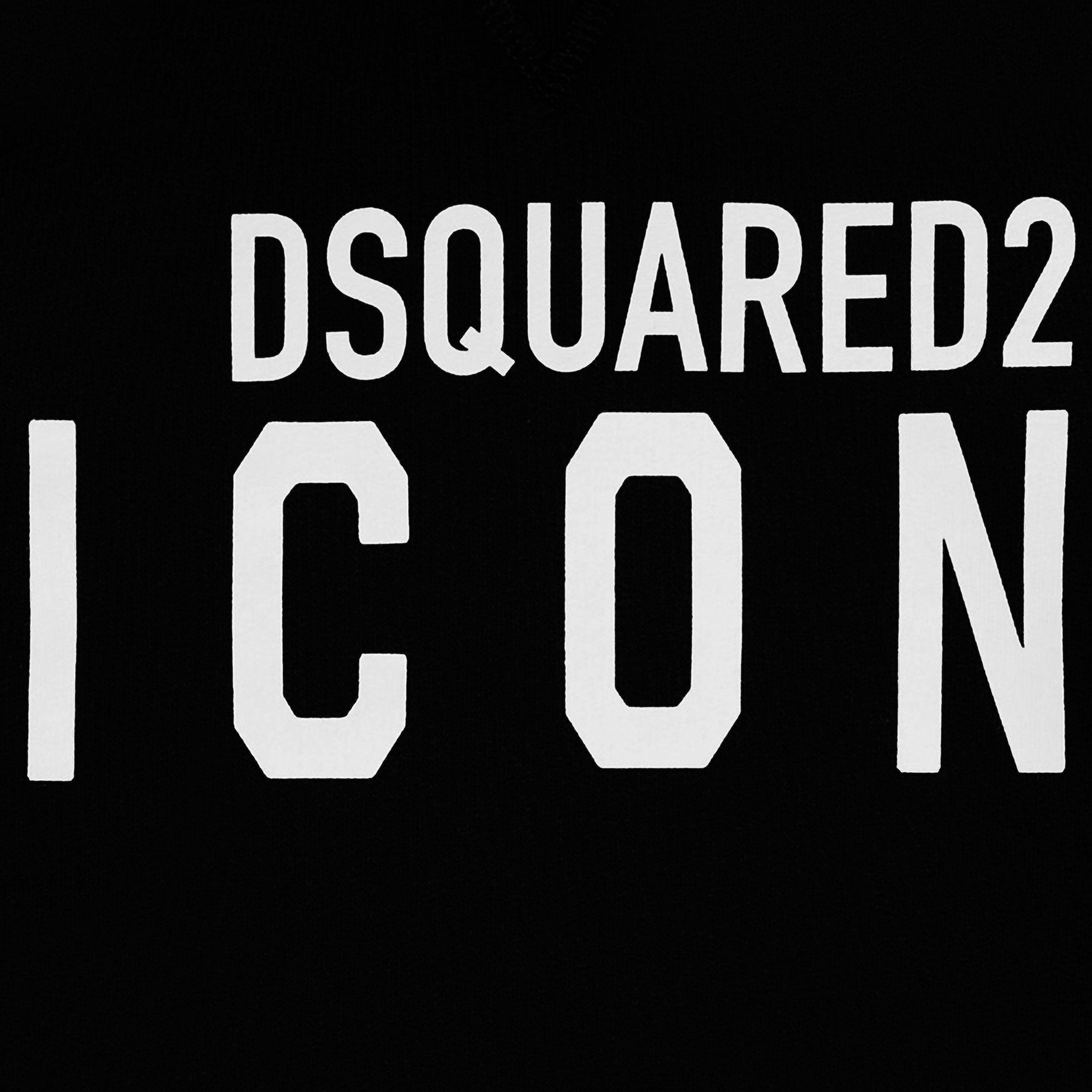 Black DQ900 - DSquared2 - Boy's Basic Logo Oth Hoodie - 3