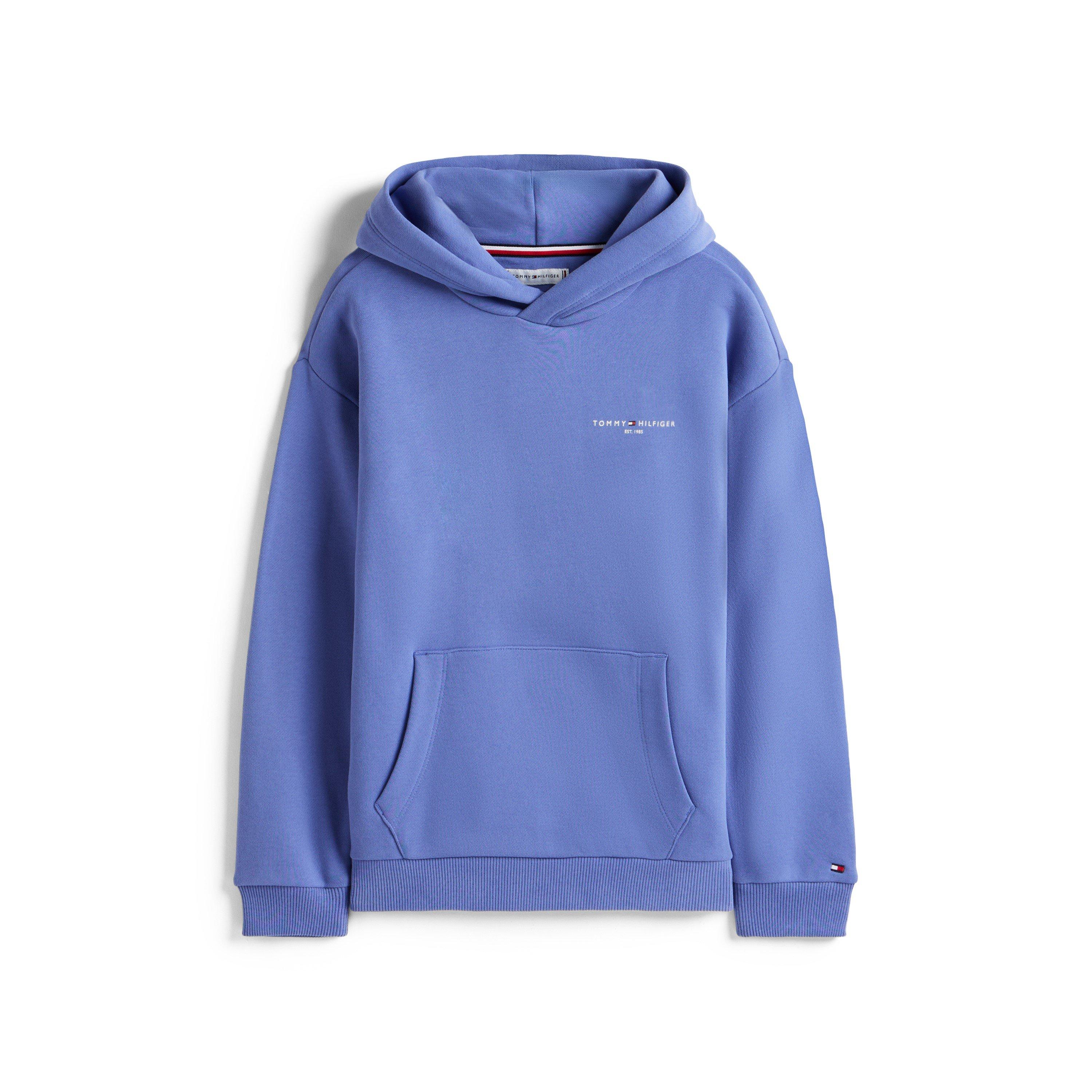 Tommy Hilfiger Kids' Mini Corp Relaxed Fit Hoodie - Sapphire C6D - Size 16Y