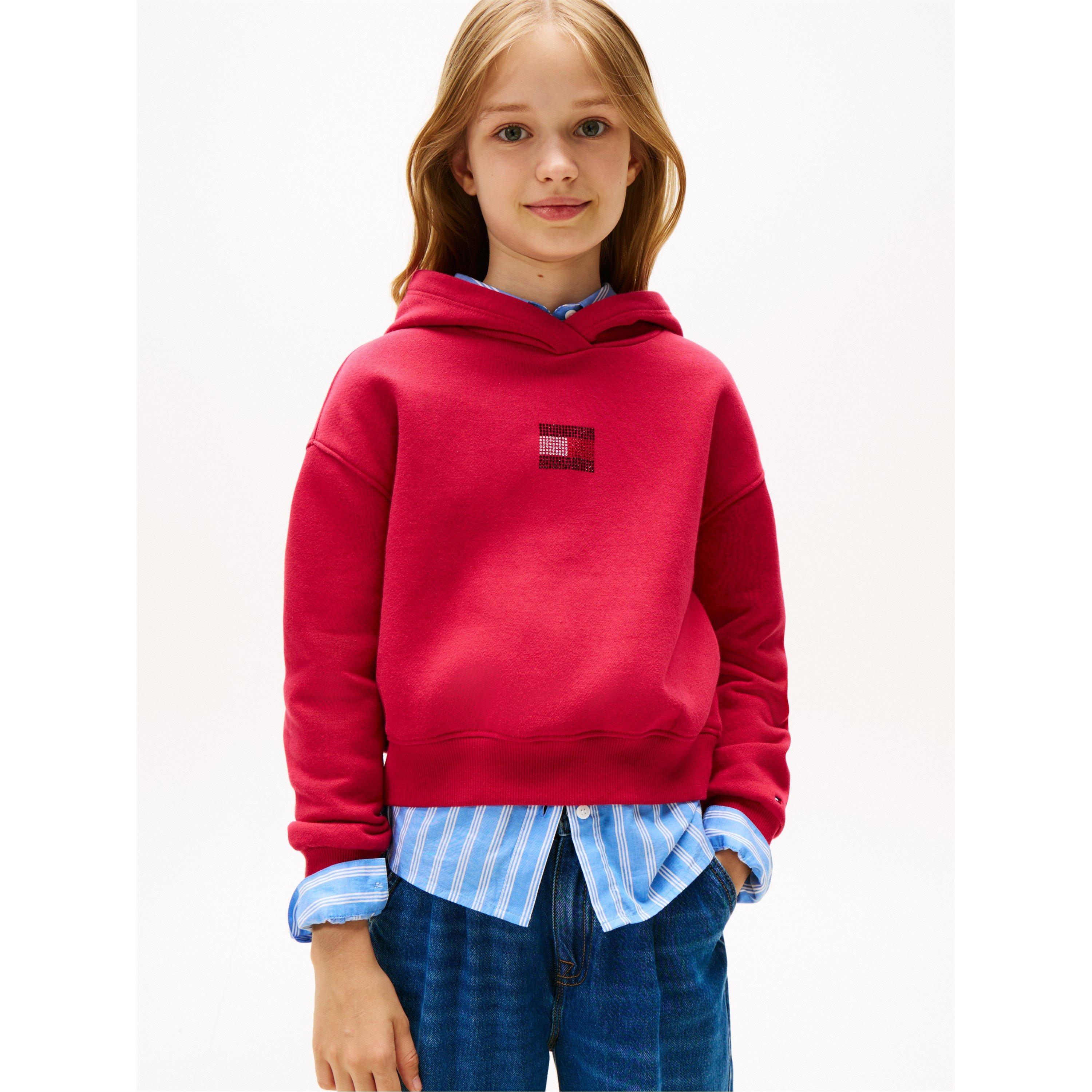 Ruby XJP - Tommy Hilfiger - Kids' Diamante Pull Over Hoodie - 2