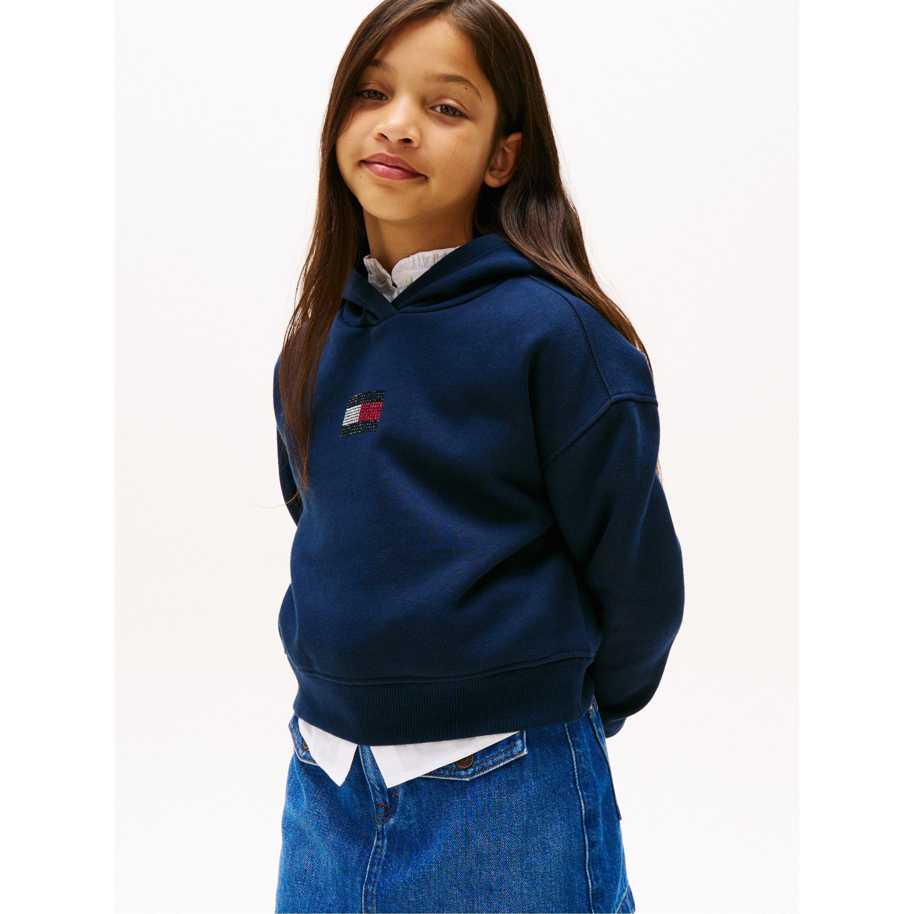 Blu Notte C1G - Tommy Hilfiger - Kids' Diamante Hoodie - 2