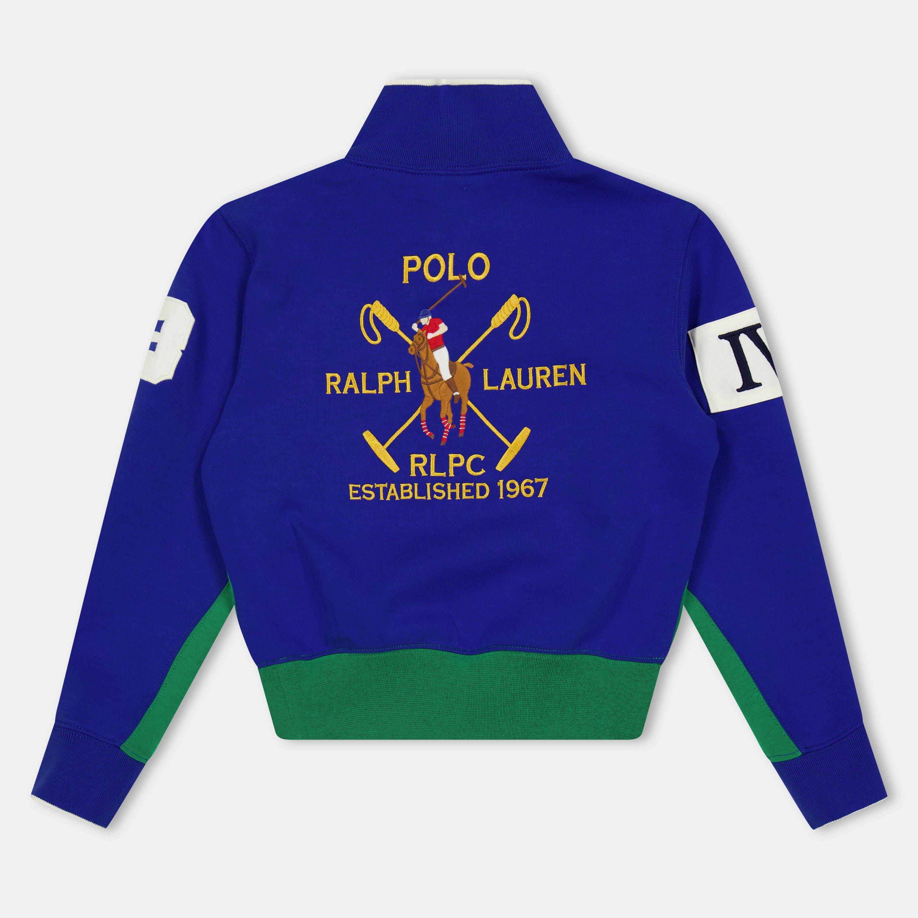 New Sapphire - Polo Ralph Lauren - Kids' quarter Zip Fleece - 2