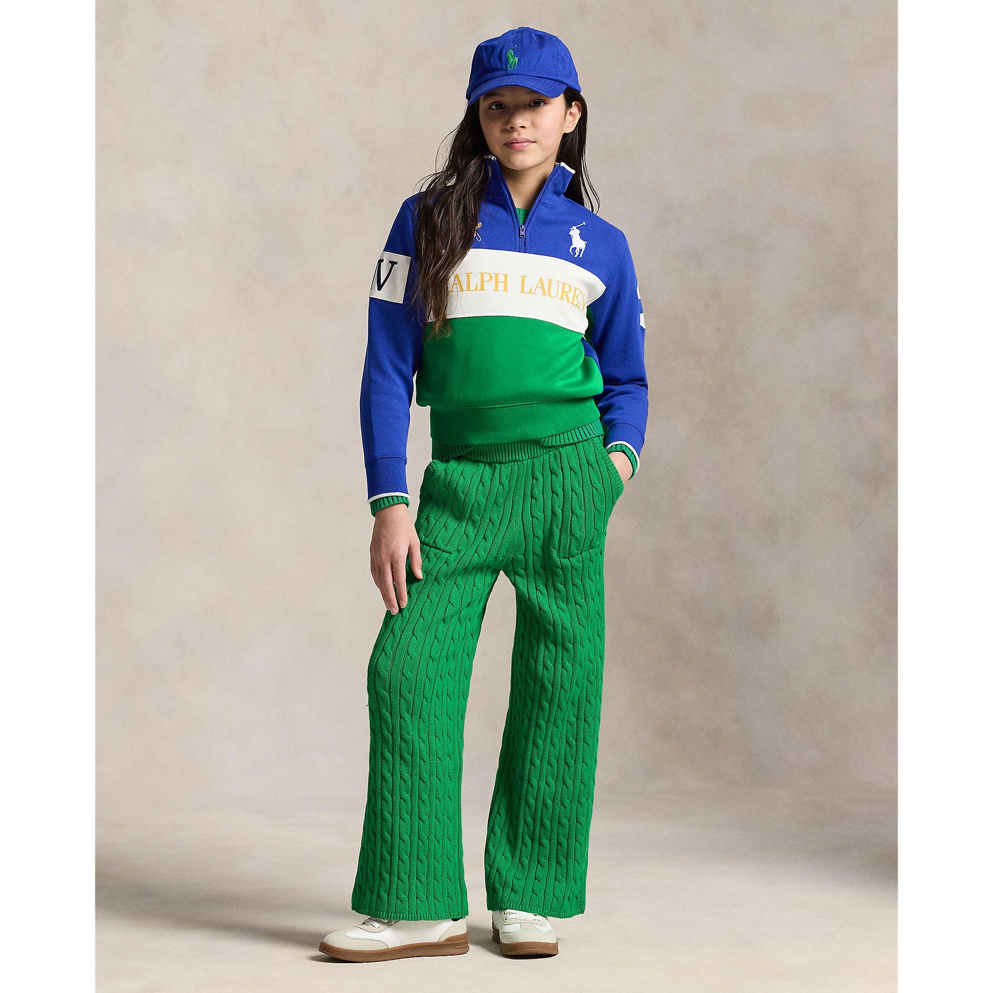 New Sapphire - Polo Ralph Lauren - Kids' 1/4 Zip Fleece - 5