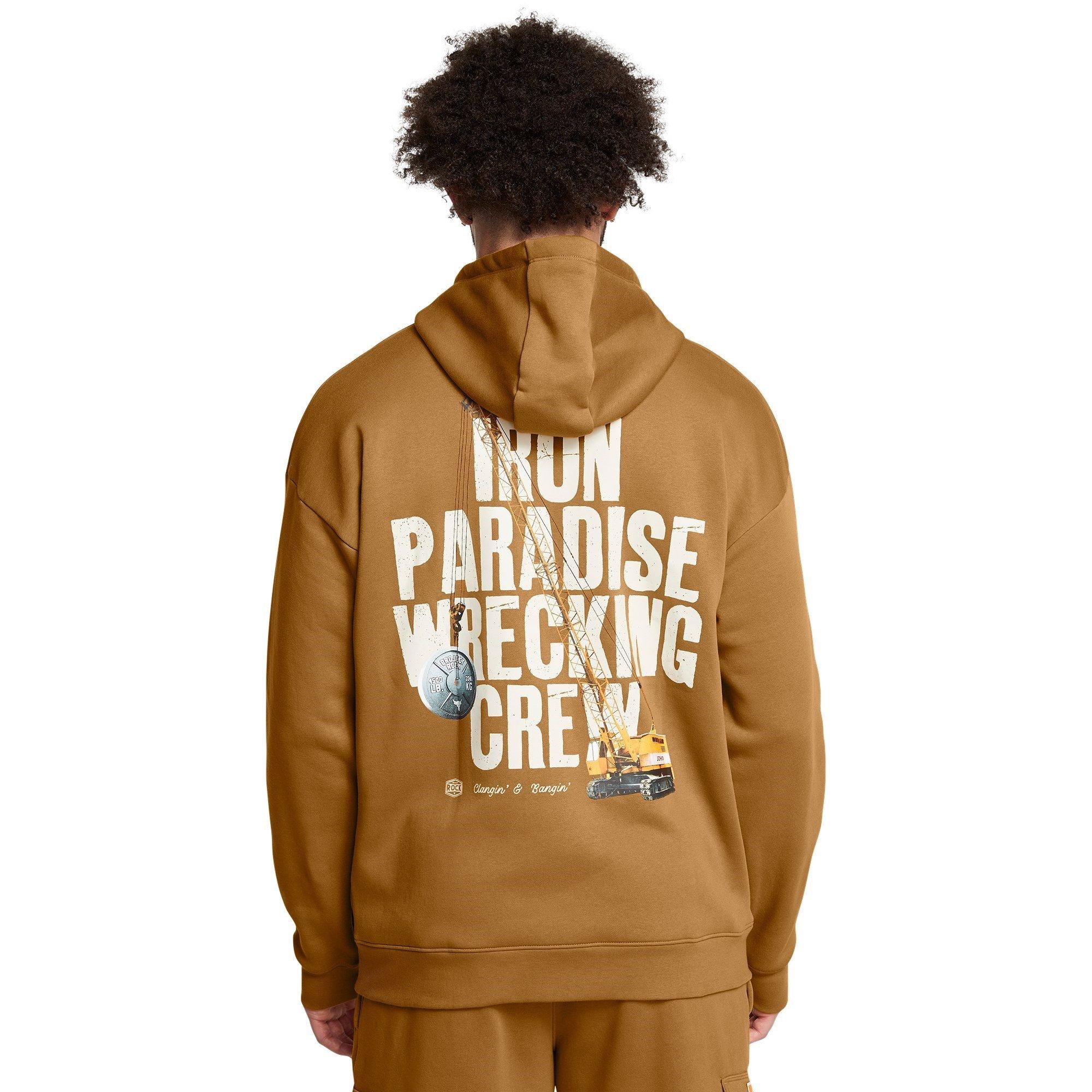 Yellow - Under Armour - Icon Fleece Performance Hoodie - 4