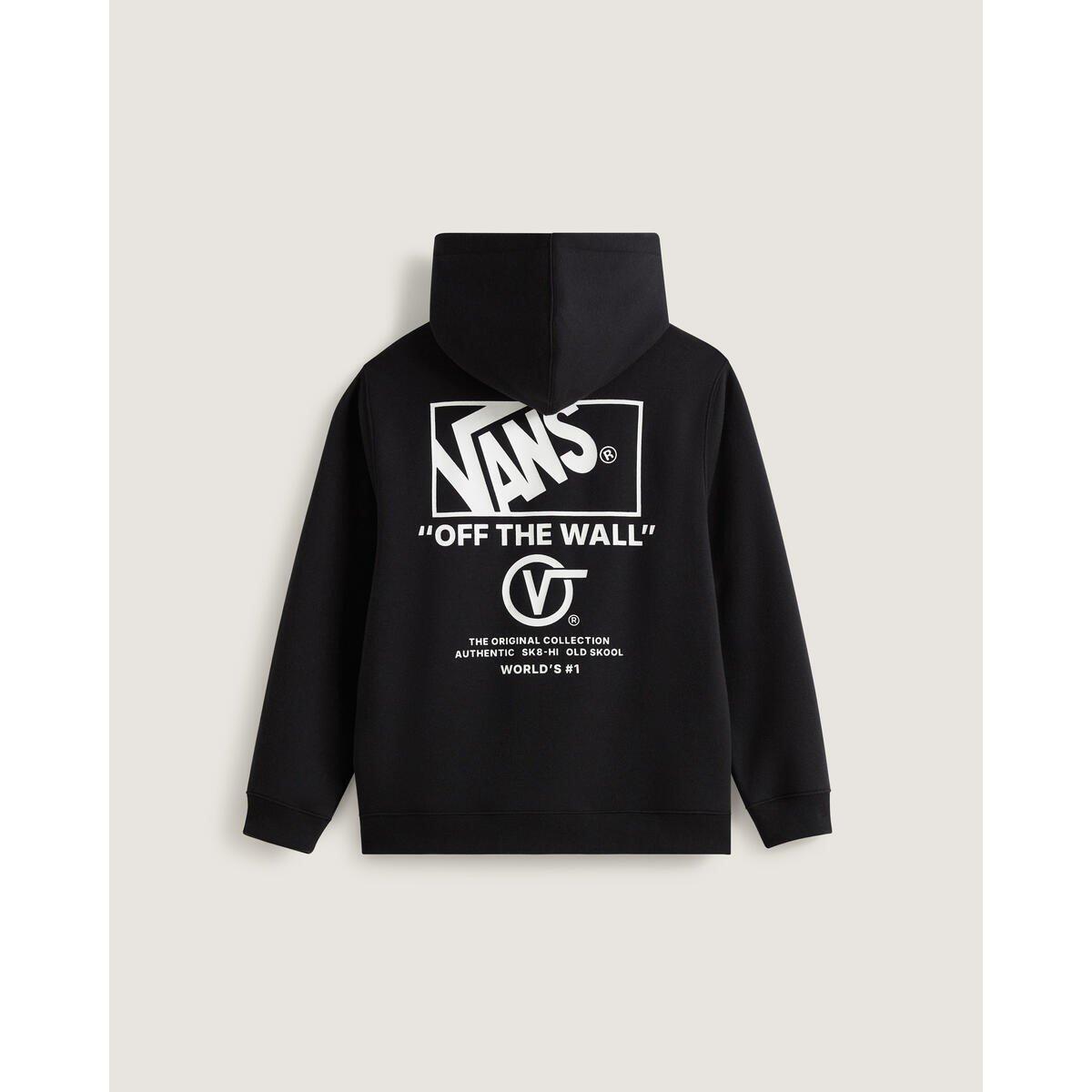 Black - Vans - Vans Back Logo Hoodie Juniors - 1