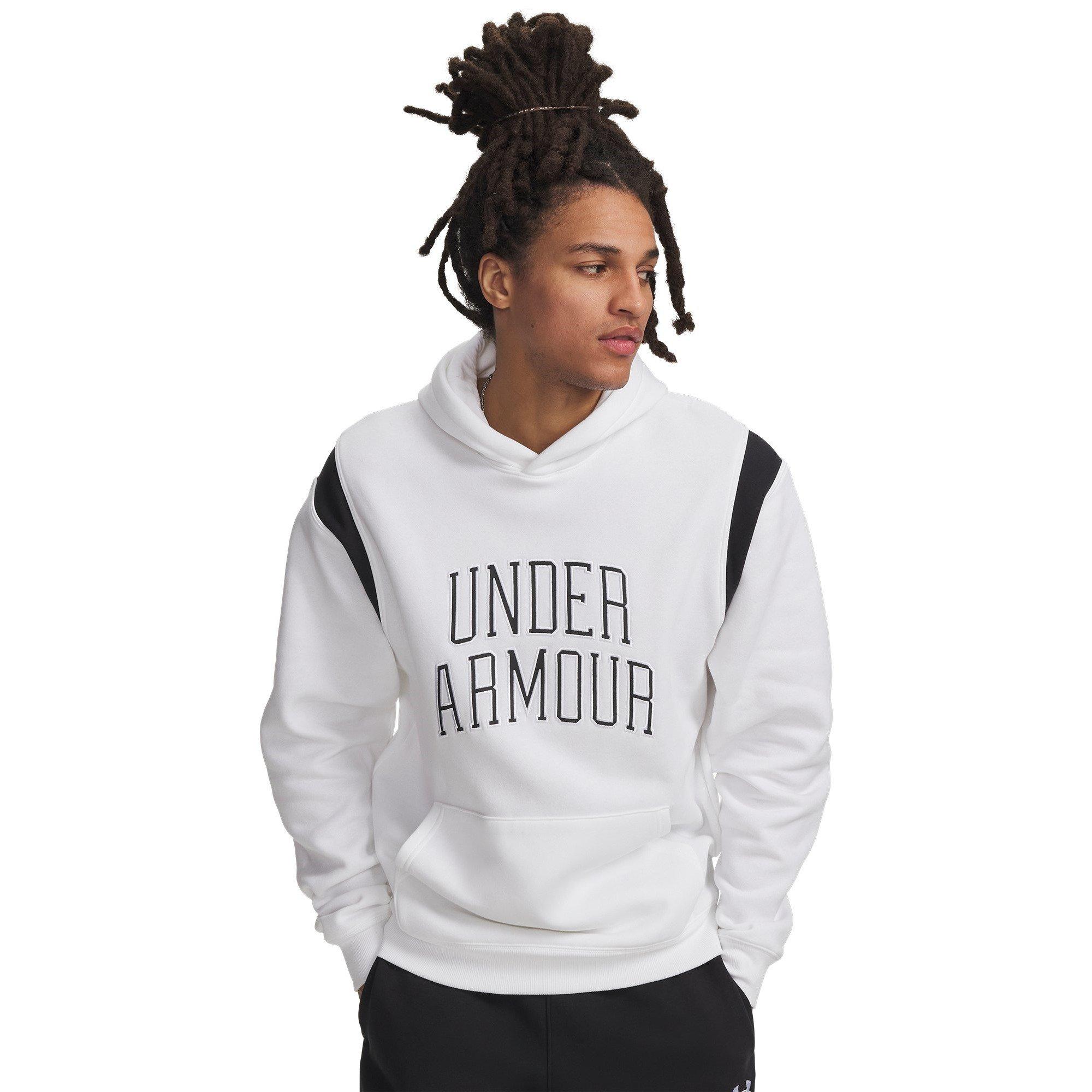 White/Blk/Wht - Under Armour - Men's Performance Hoodie - 1