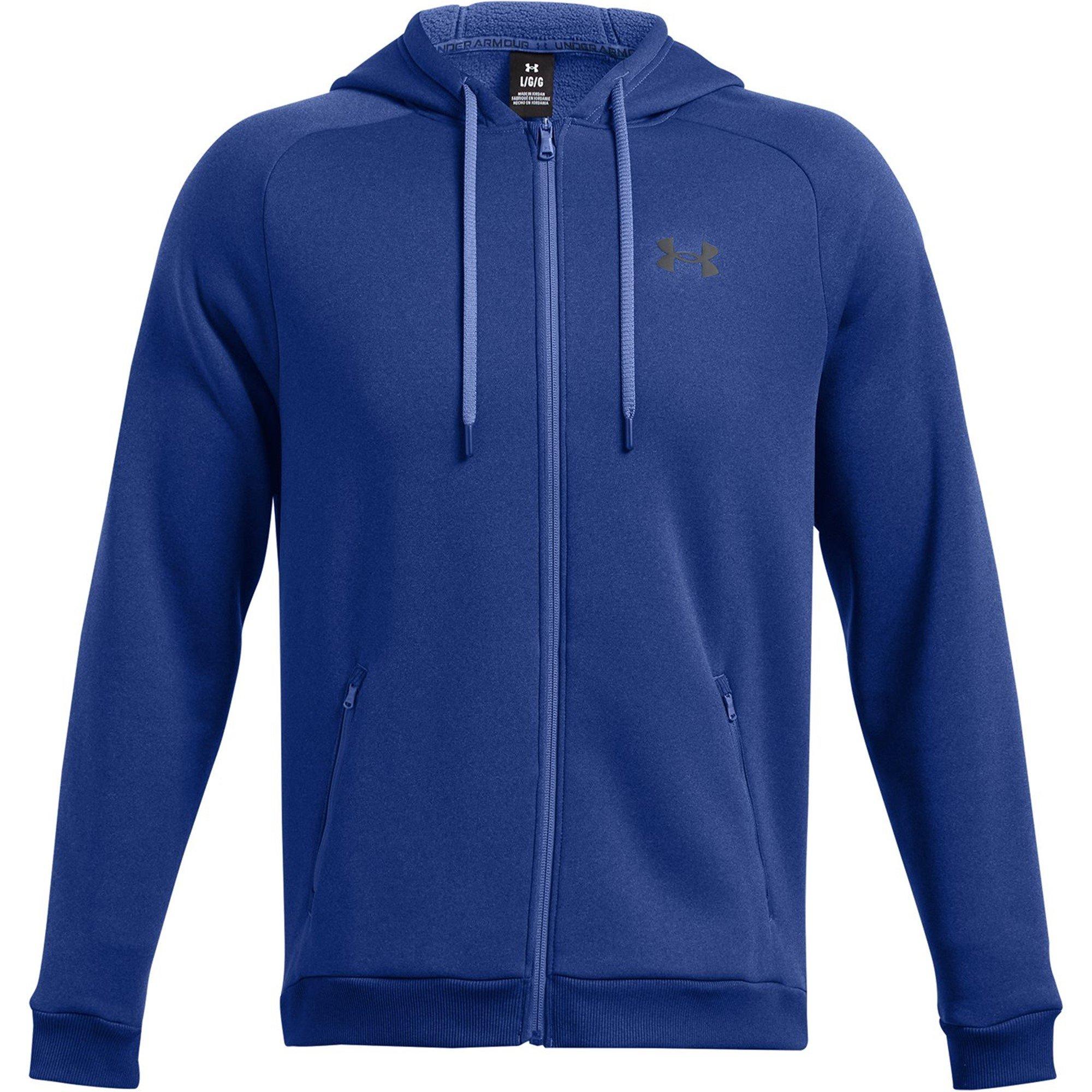 Azul - Under Armour - Men's Fleece Full-Zip Performance Hoodie - 1