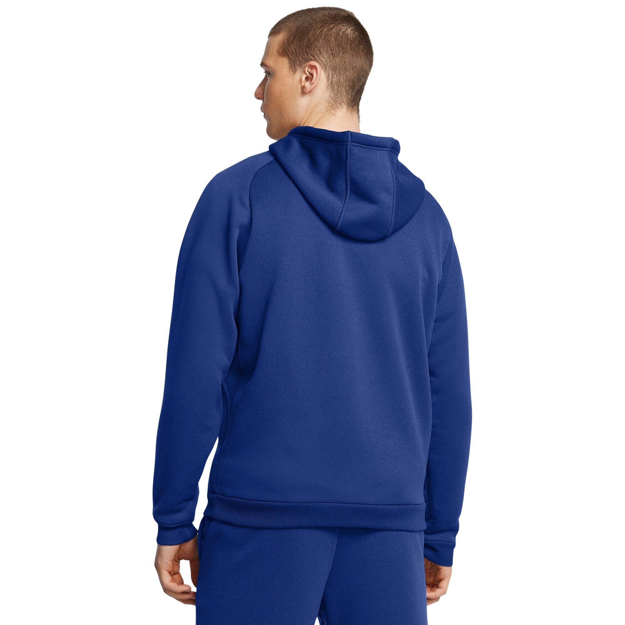 Blue - Under Armour - Fleece Full-Zip Performance Hoodie - 4