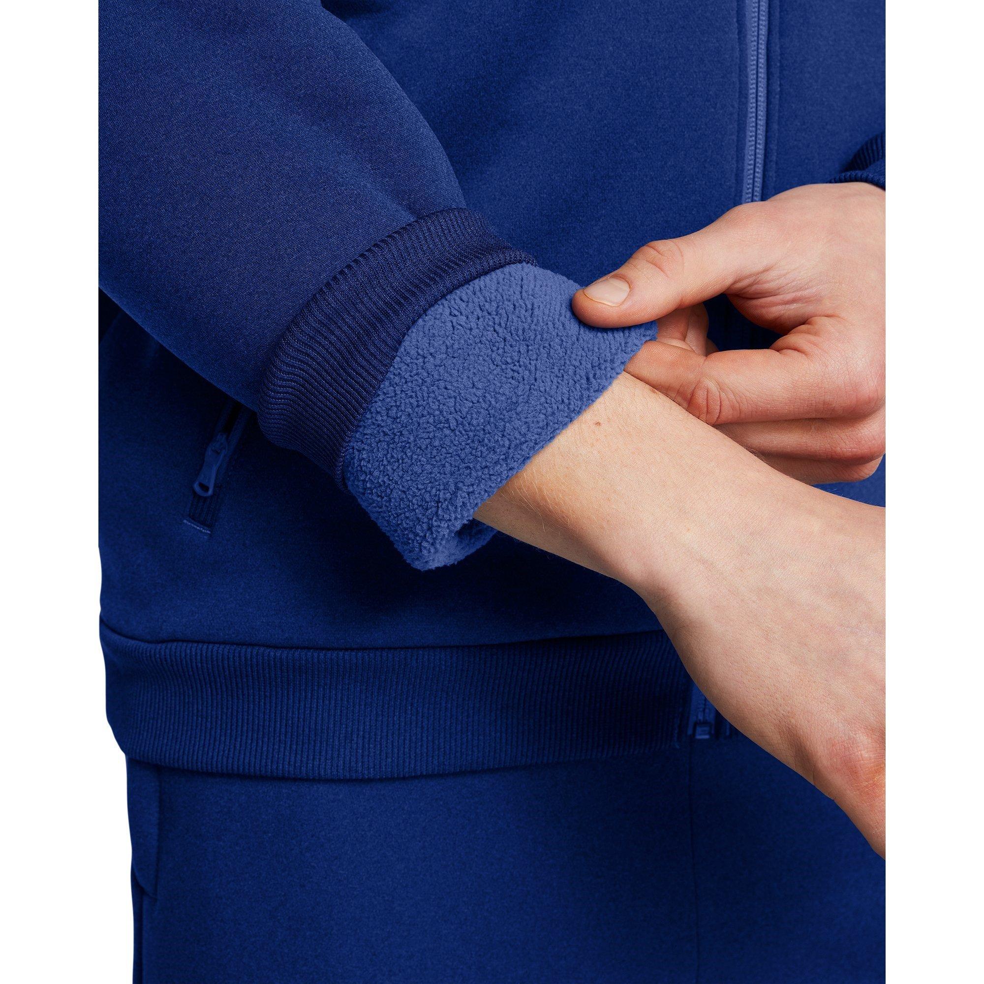 Blue - Under Armour - Fleece Full-Zip Performance Hoodie - 5