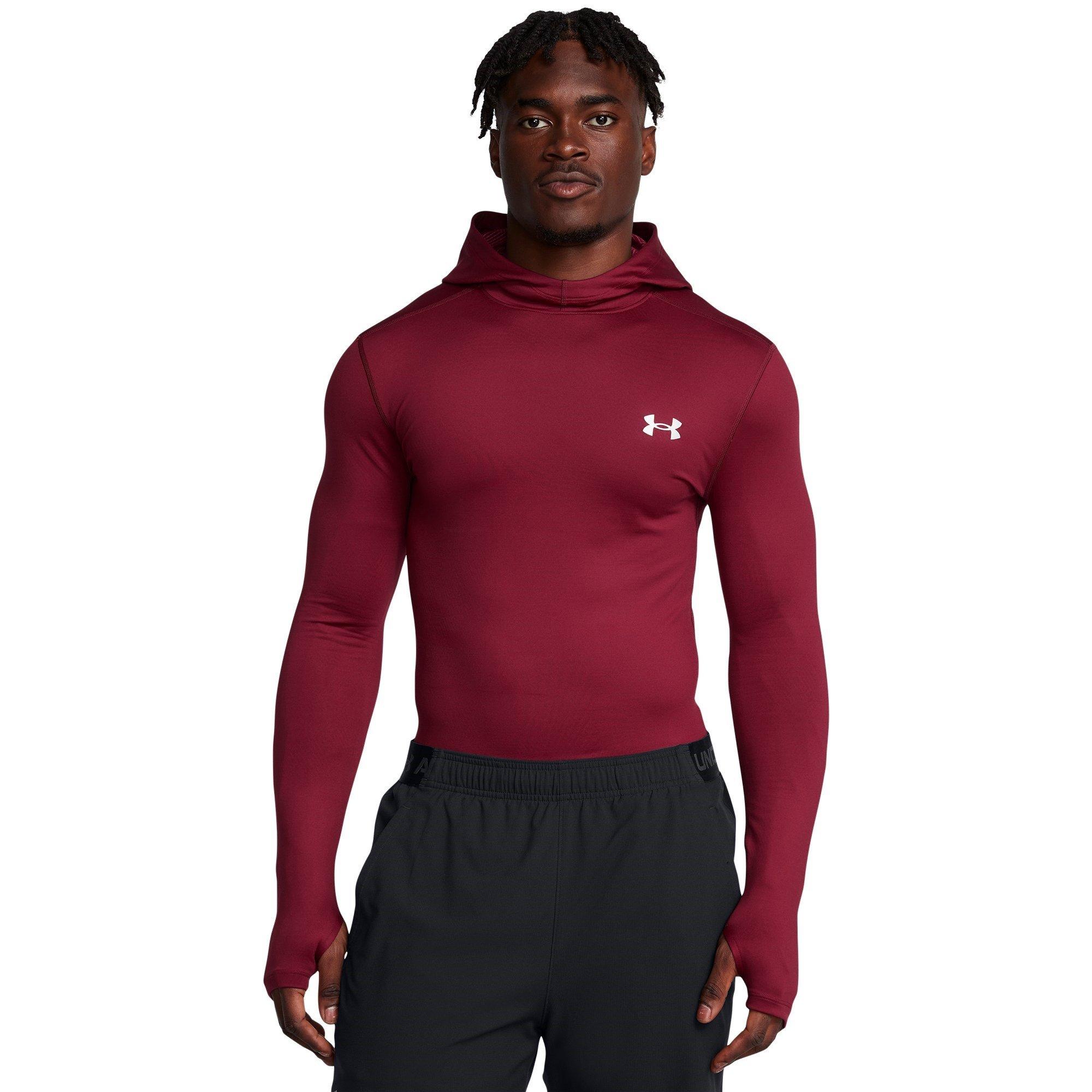 Red - Under Armour - Elite Scuba Performance Hoodie - 3