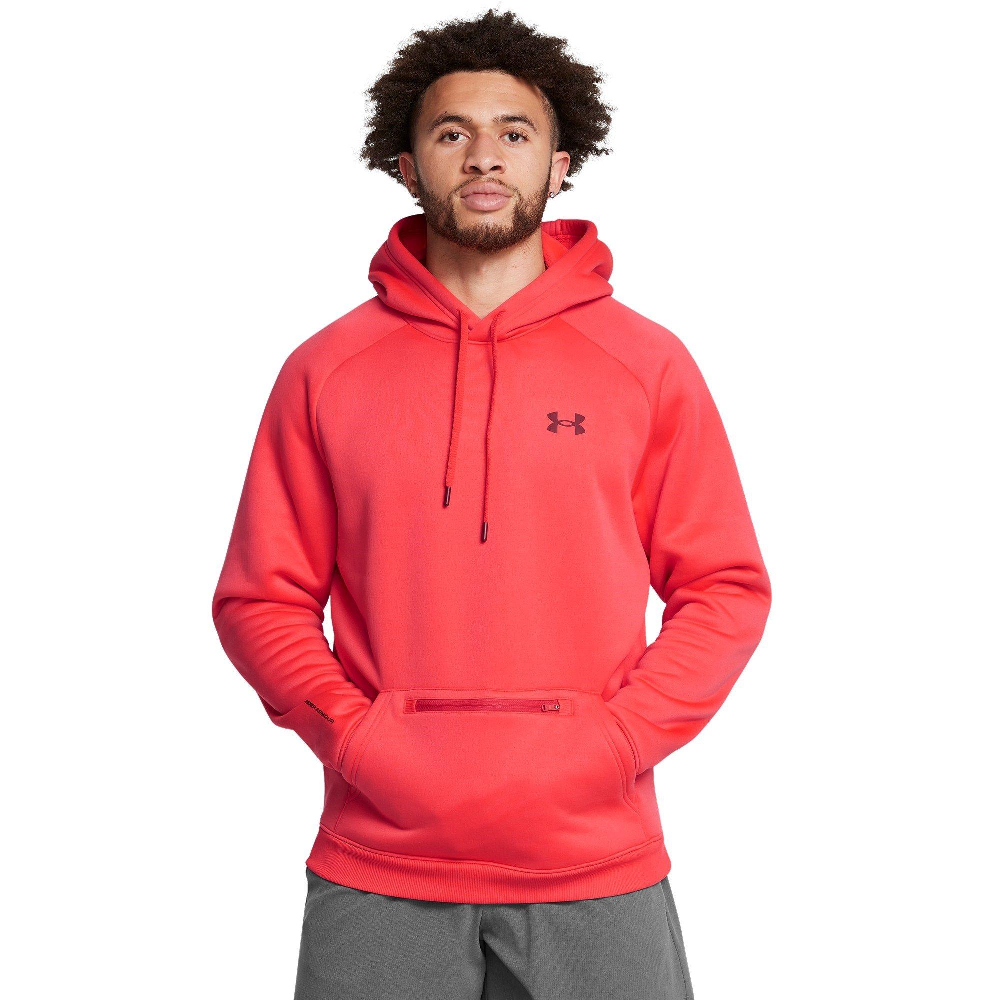Red - Under Armour - Men's Fleece Performance Hoodie - 3