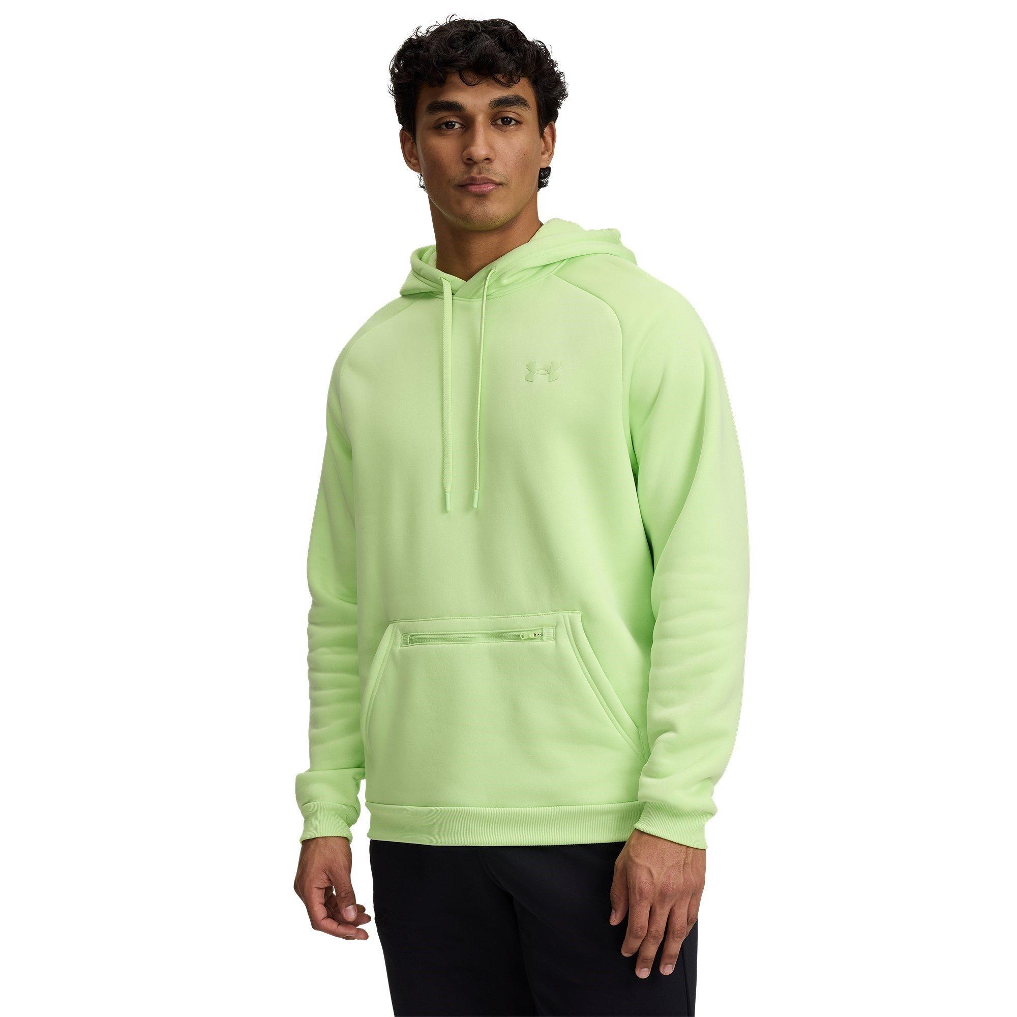 Under Armour Men's Fleece Performance Hoodie - Green - M