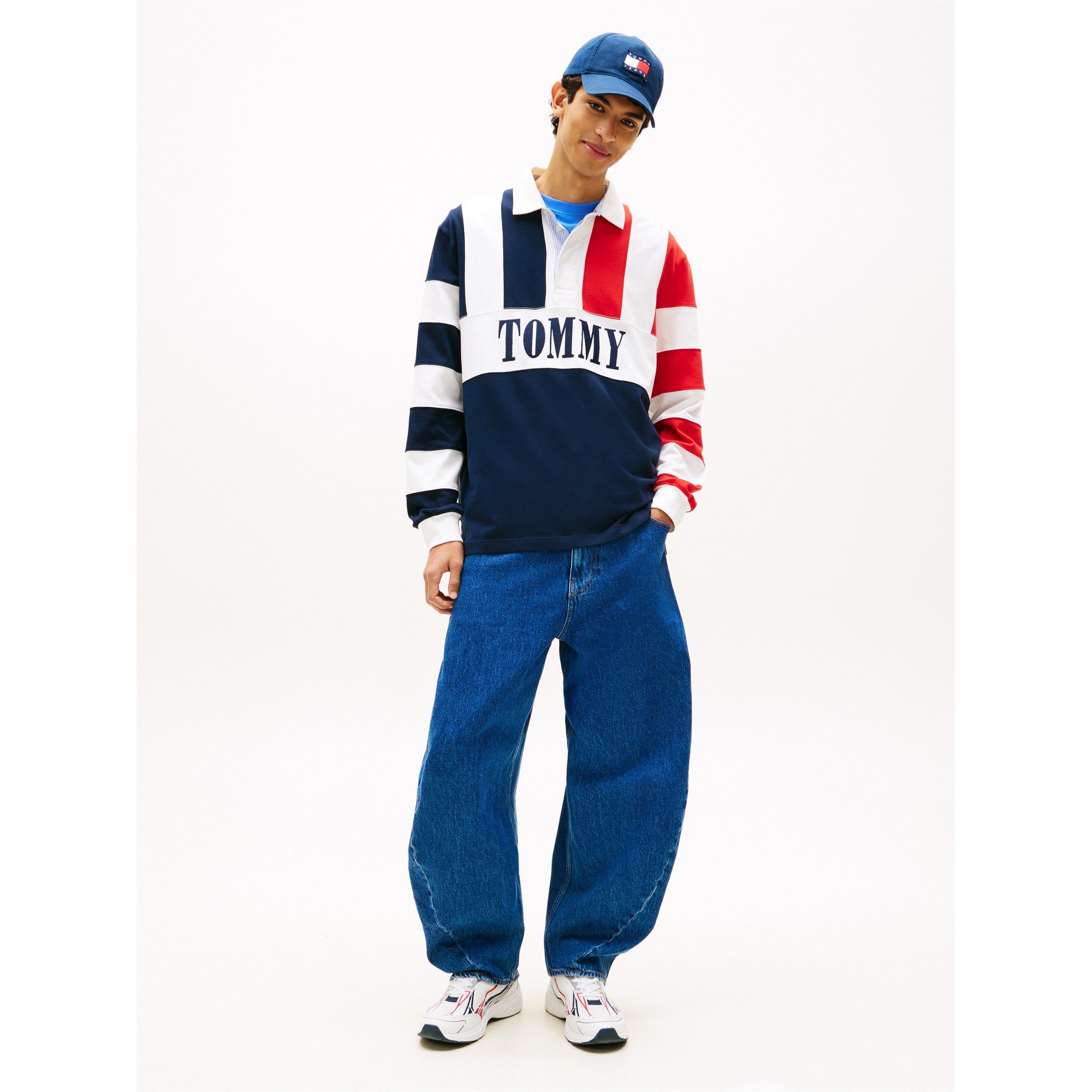 Dunkle Nacht Marineblau - Tommy Jeans - TJ Archive Rugby Sn62 - 4