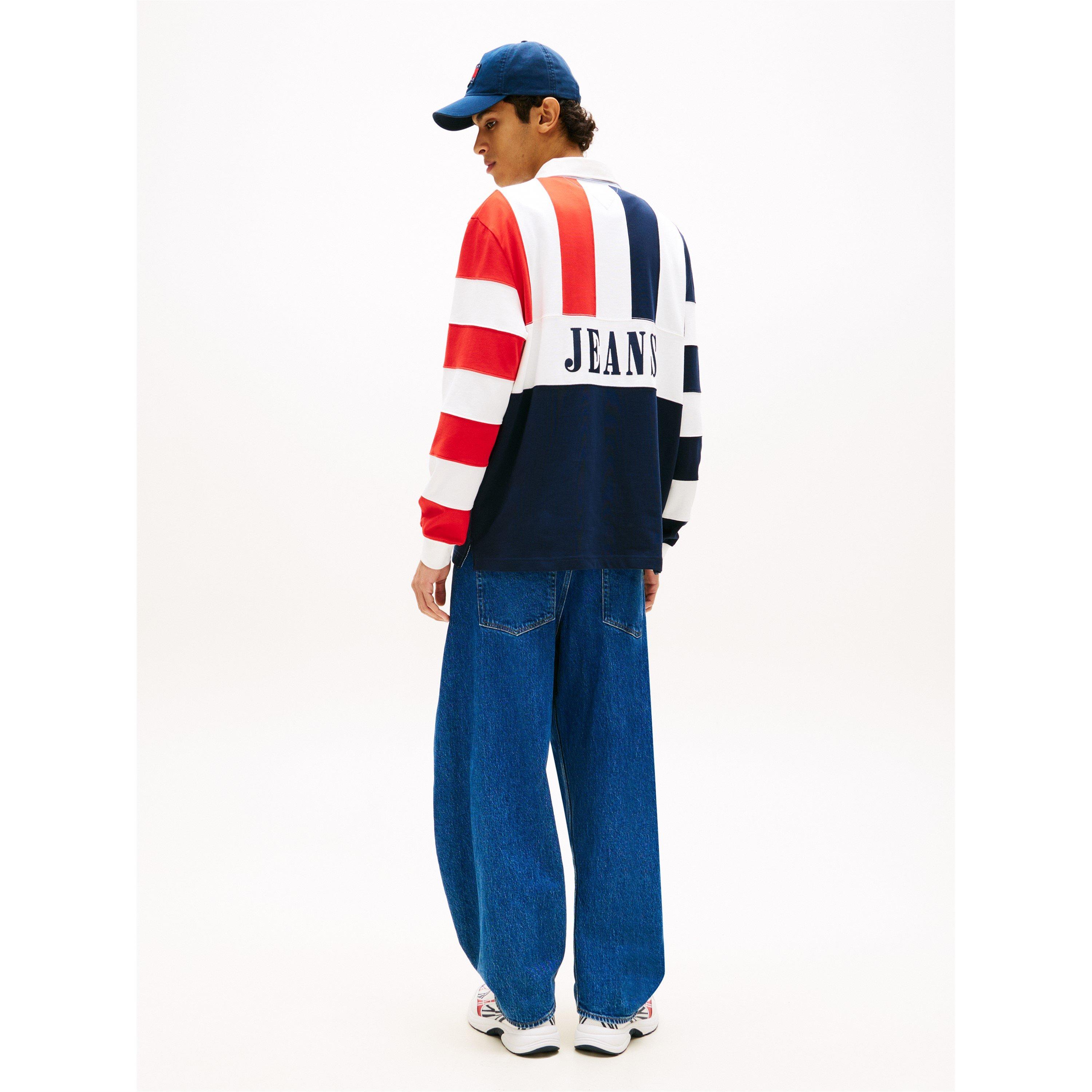 Dunkle Nacht Marineblau - Tommy Jeans - TJ Archive Rugby Sn62 - 5