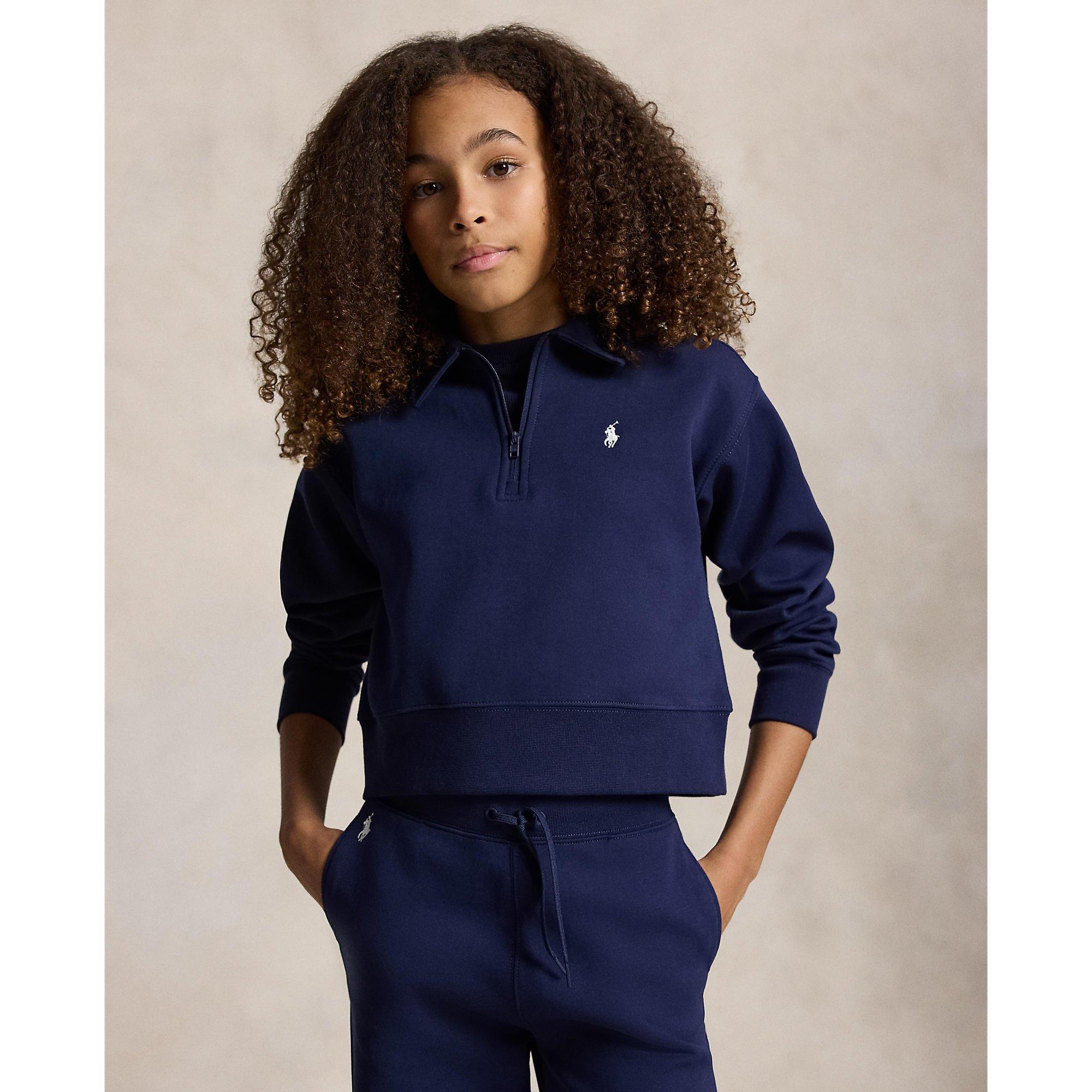 Newport Navy - Polo Ralph Lauren - Polo Crop 1/4 Zip Jn63 - 3