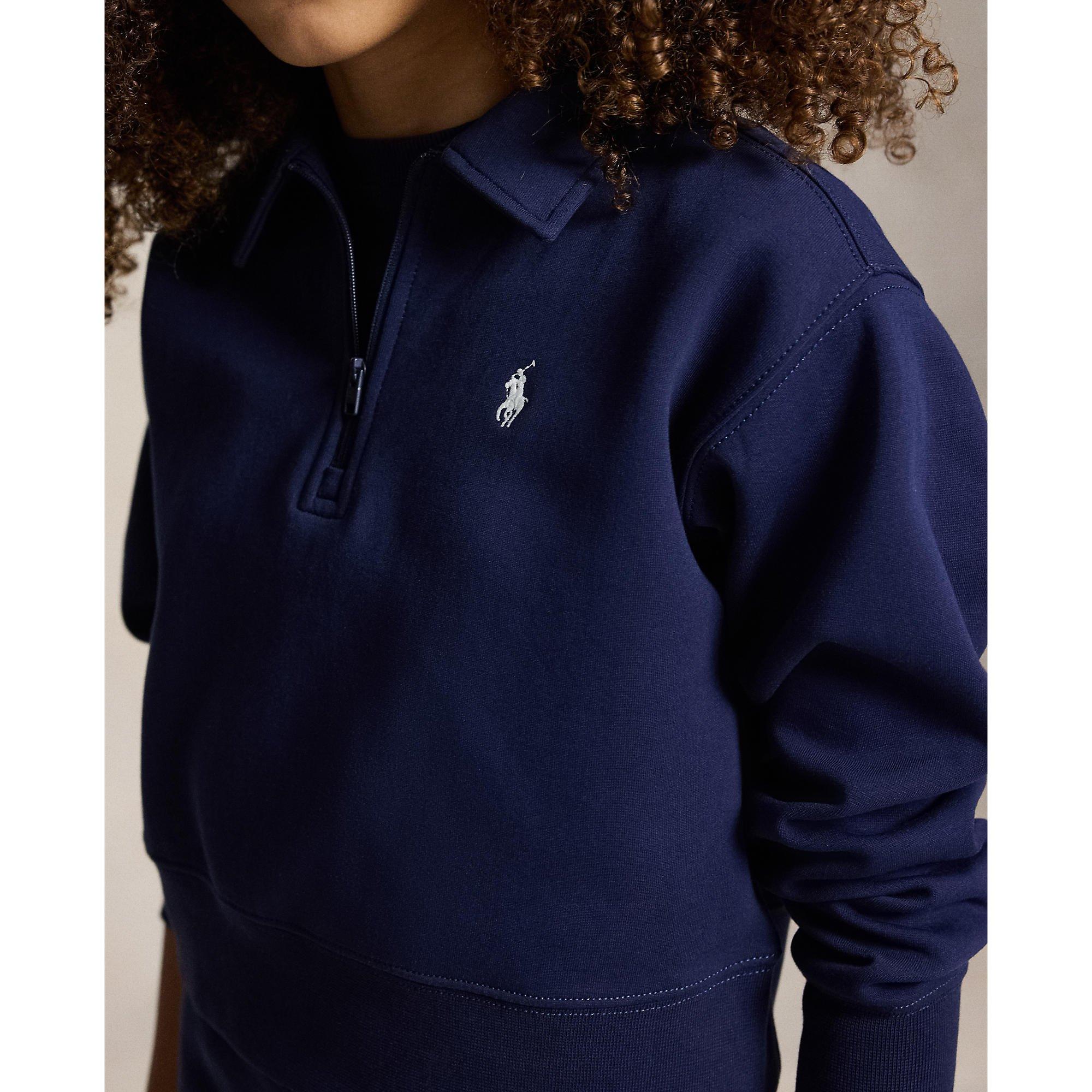 Newport Navy - Polo Ralph Lauren - Polo Crop 1/4 Zip Jn63 - 4