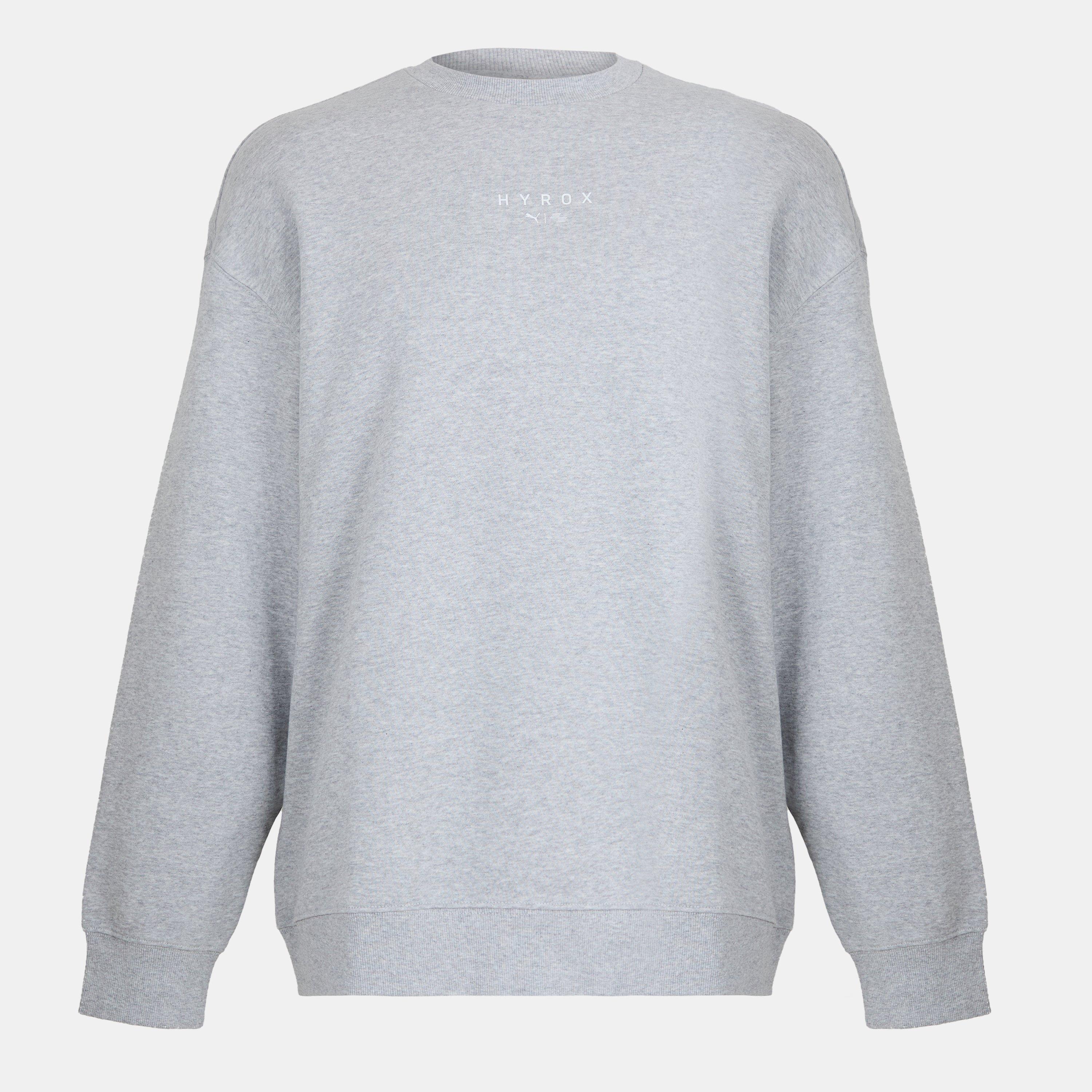Puma Men's Hyrox World Crew Performance Hoodie - Grey Heath - XL