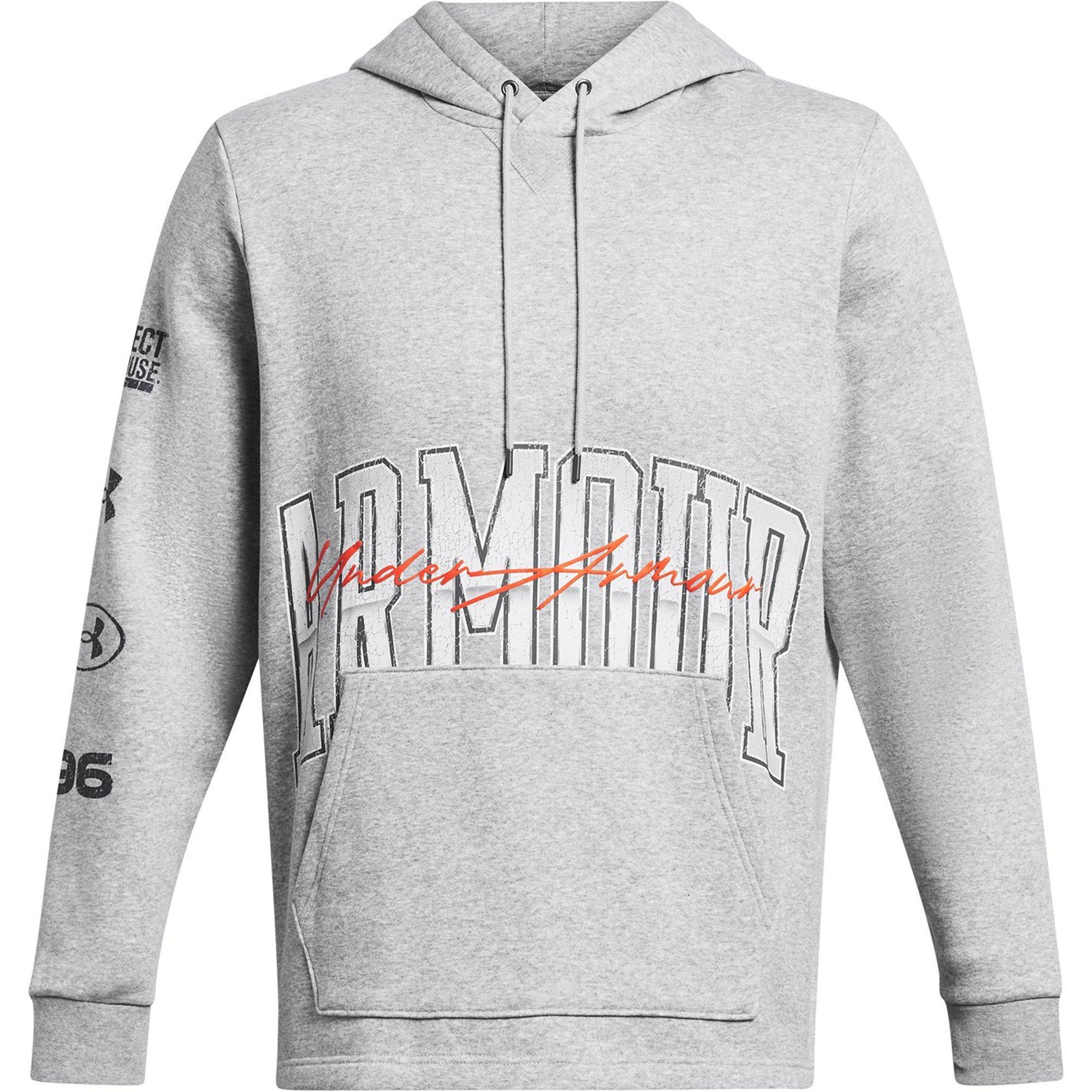 Under Armour Men's Fleece Performance Hoodie - Gray - XL