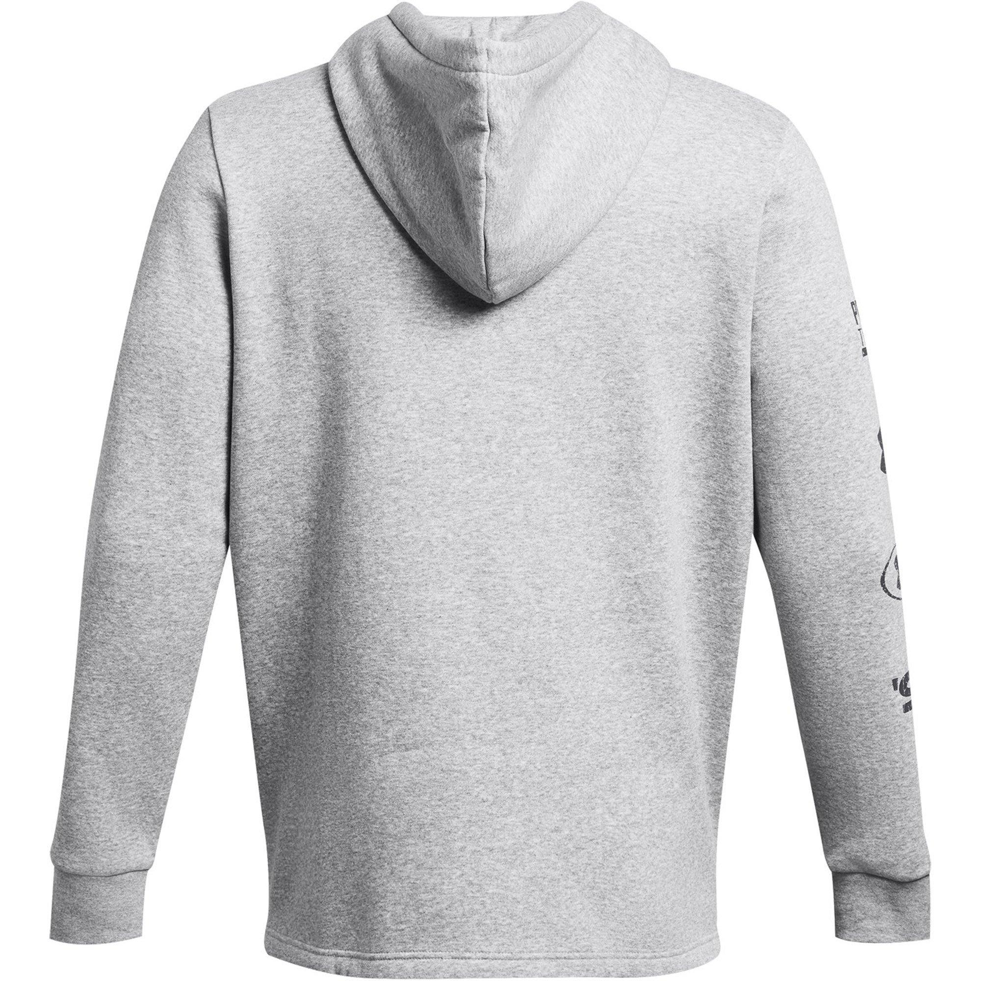 Grijs - Under Armour - Ess Flc Nov Hd Sn99 - 2