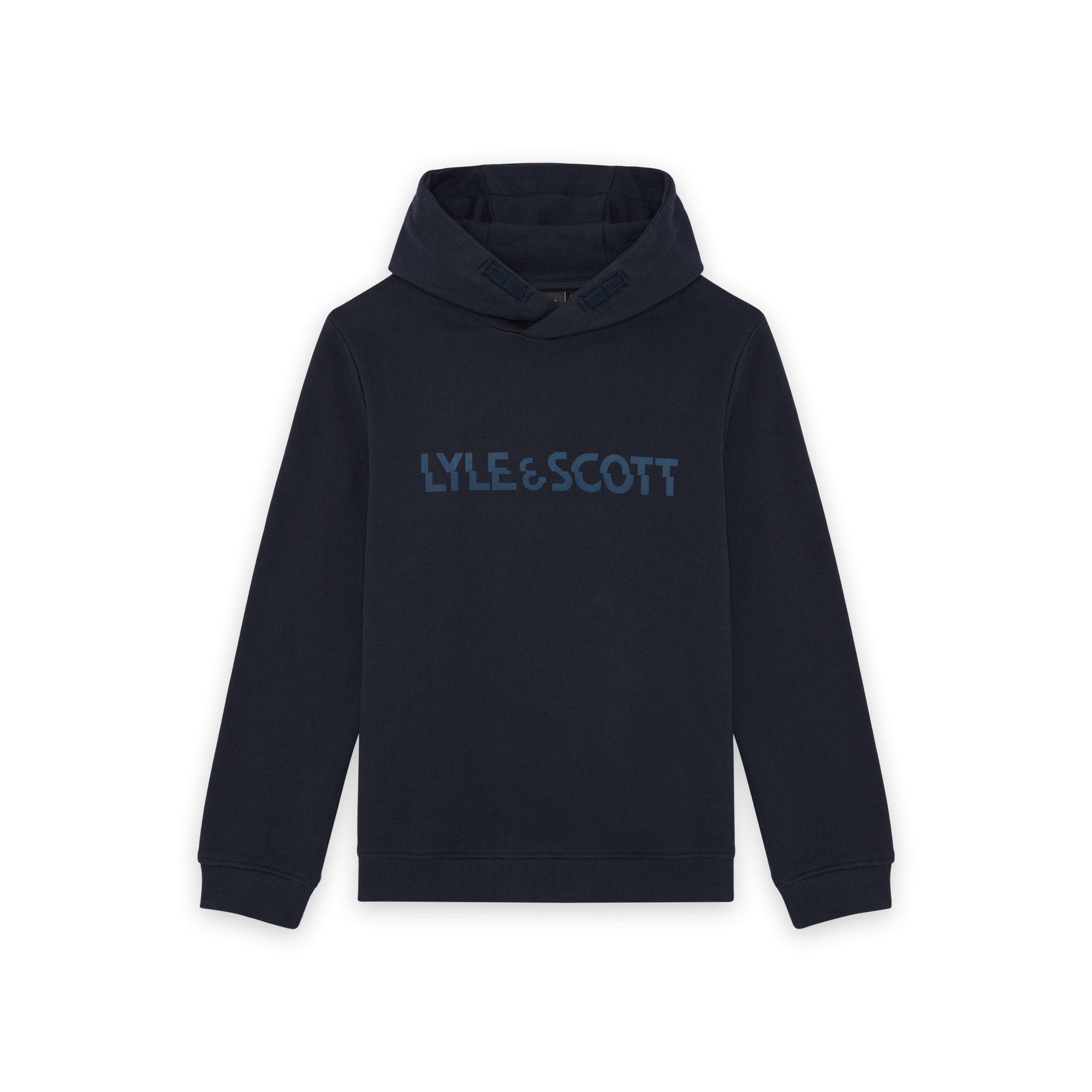 Lyle And Scott Boys Kids' Pull Over Hoodie - Dark Navy - 10-11 Years