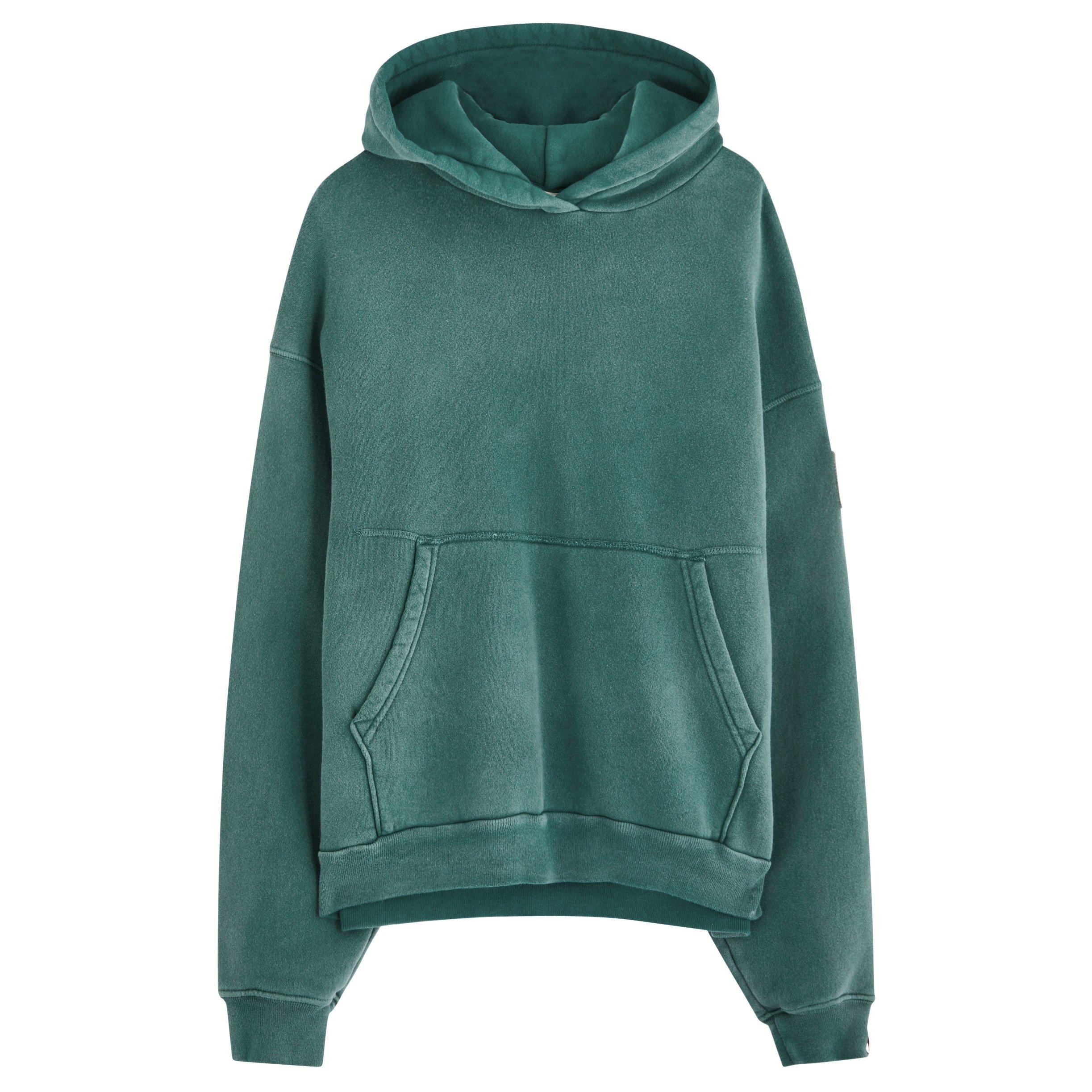 GREEN - Cherry LA - Men's CH Fleece Over the Head Cotton Hoodie