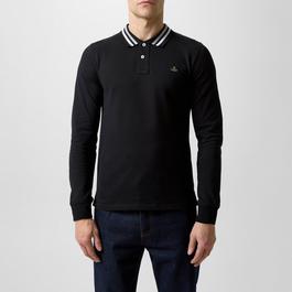 Vivienne Westwood Long Sleeve Polo Shirt