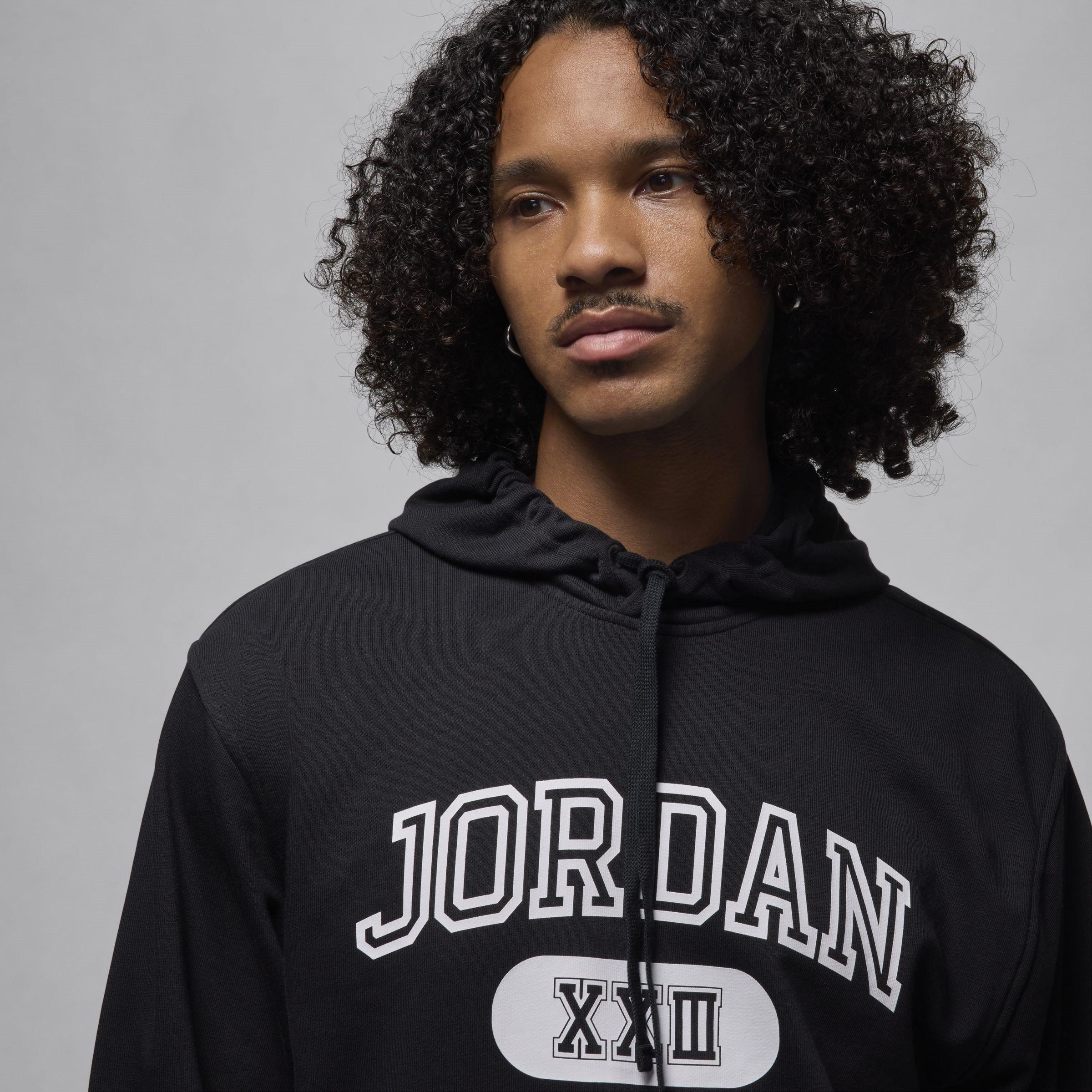 Black/White - Nike - Jordan Sport Crossover Mens Dri FIT Pullover Hoodie - 3