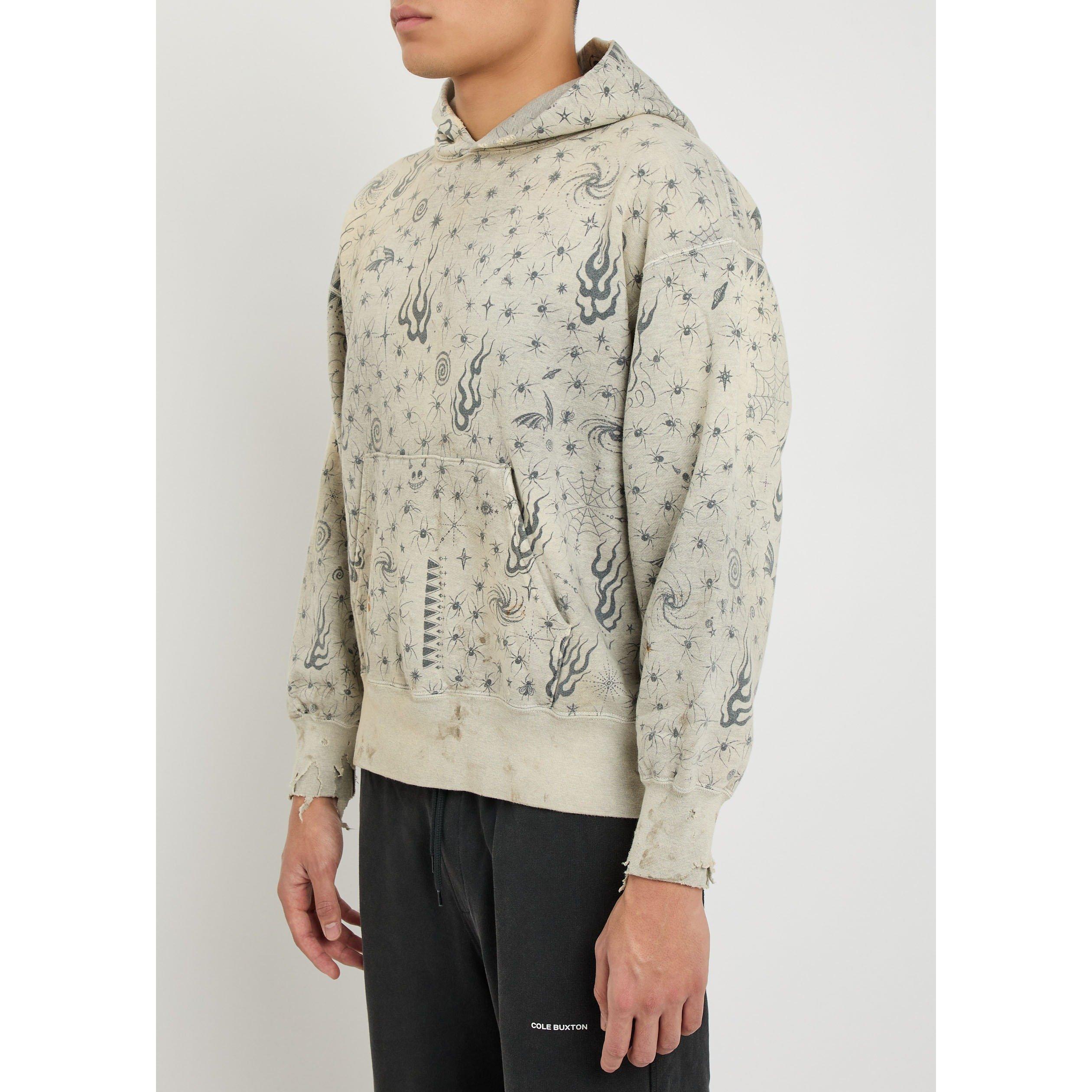 GREY - SAINT MXXXXXX - SM X DR WOO HOODIE - 2