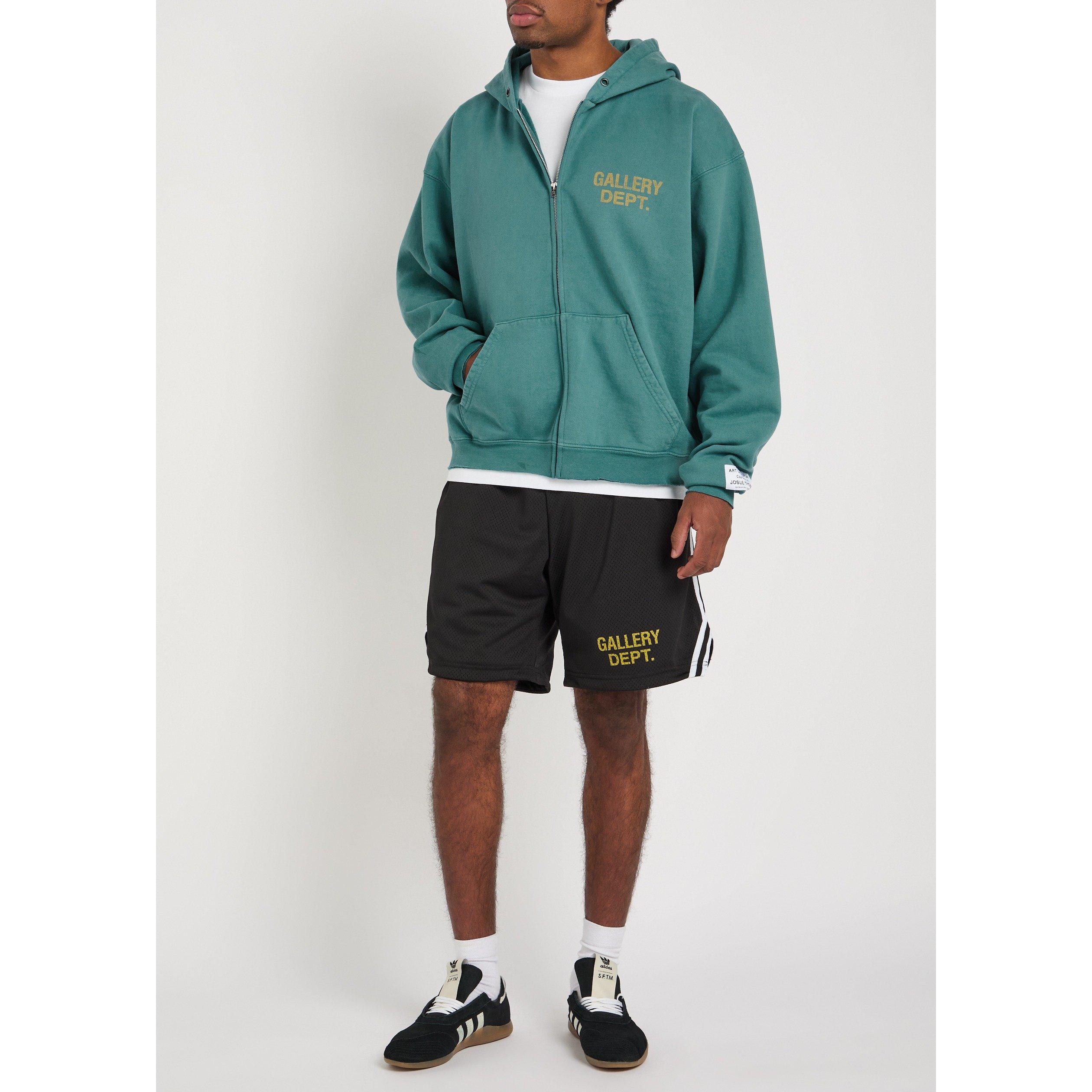 TEAL - Gallery Dept - GD 90S FULL ZIP HOOD - 5