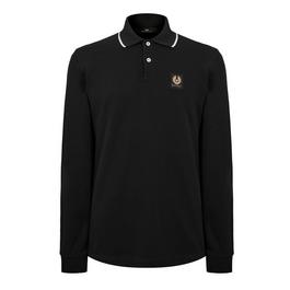 Belstaff Tip Long Sleeve Polo Shirt