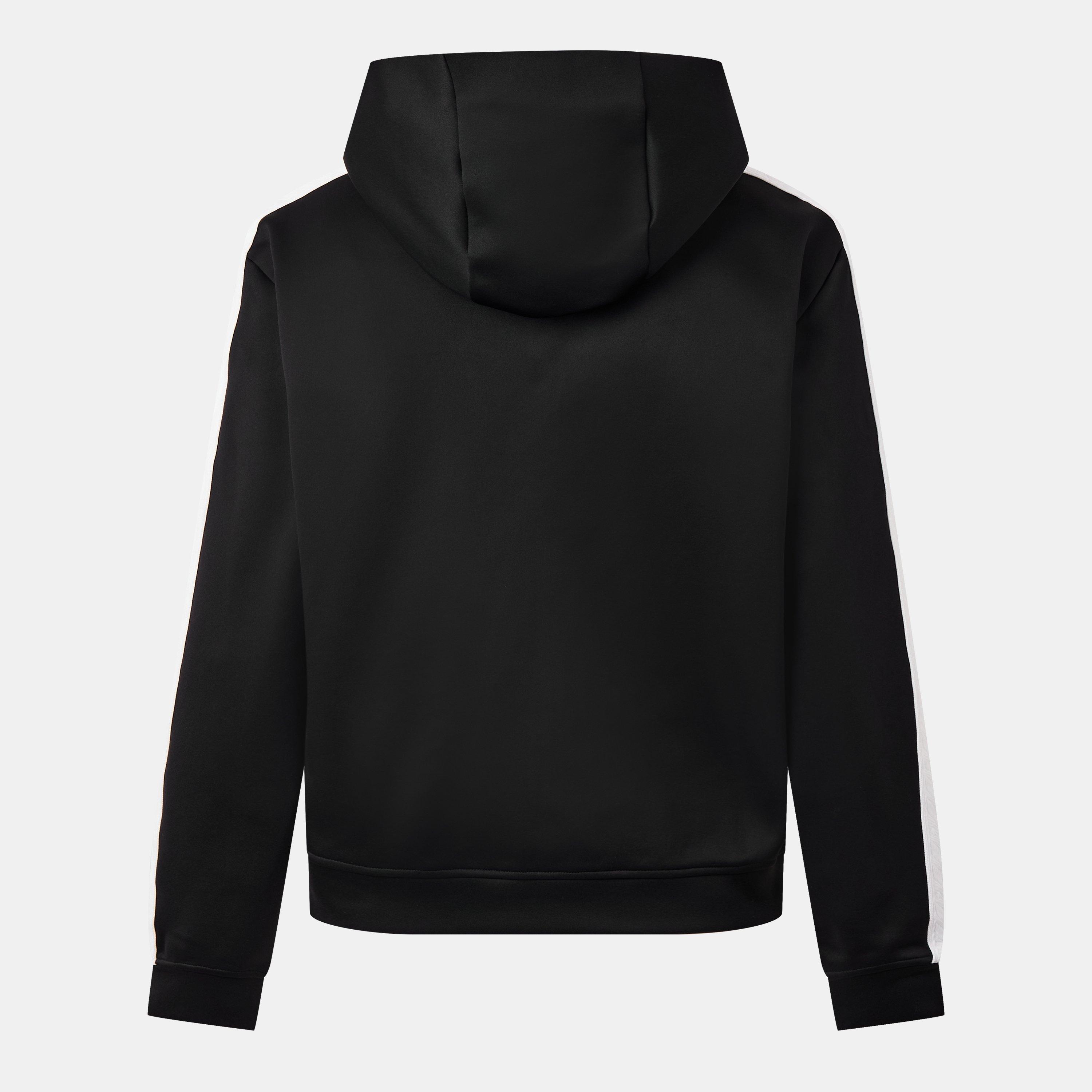Black - Casablanca - Scuba Hooded Sweatshirt - 2