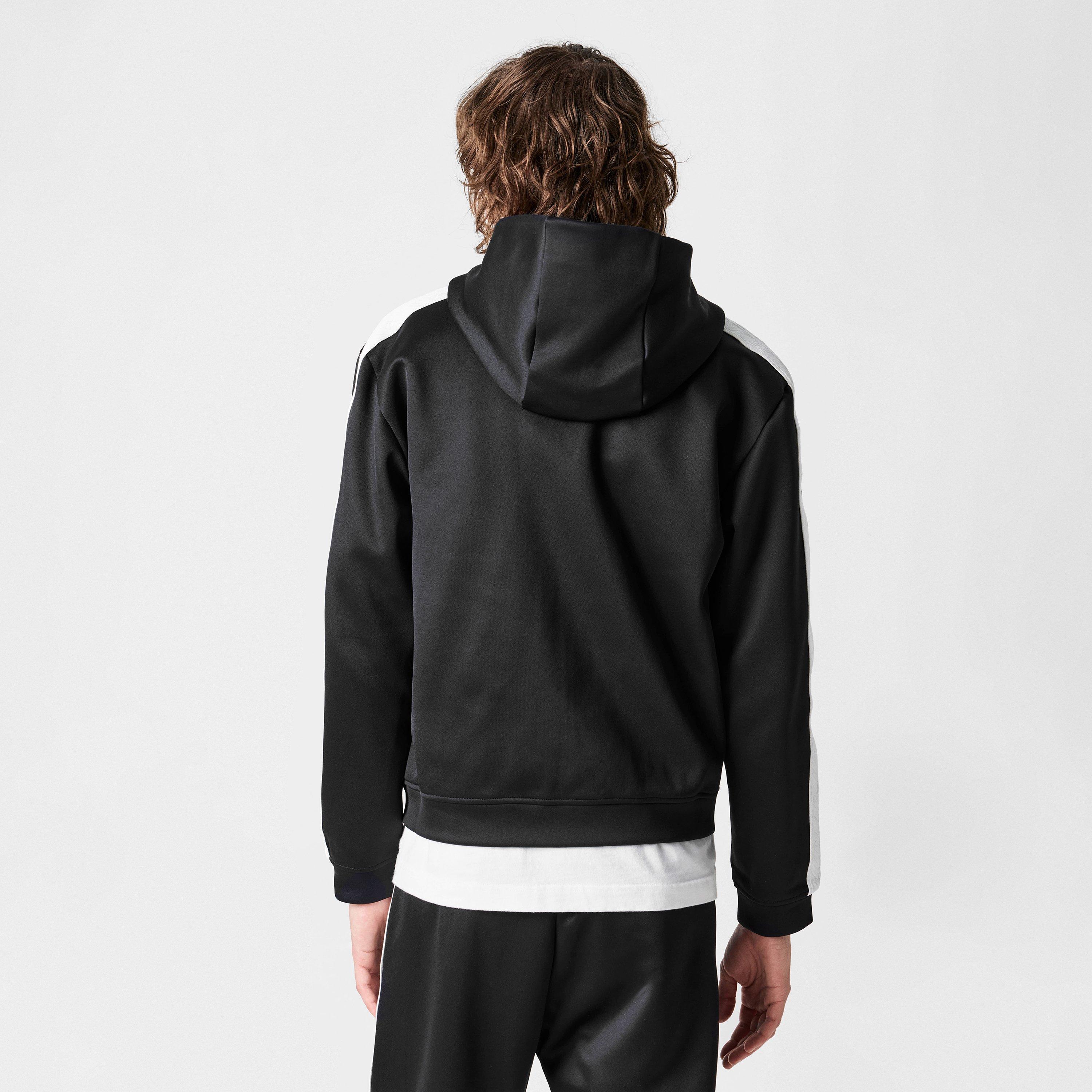 Black - Casablanca - Scuba Hooded Sweatshirt - 4