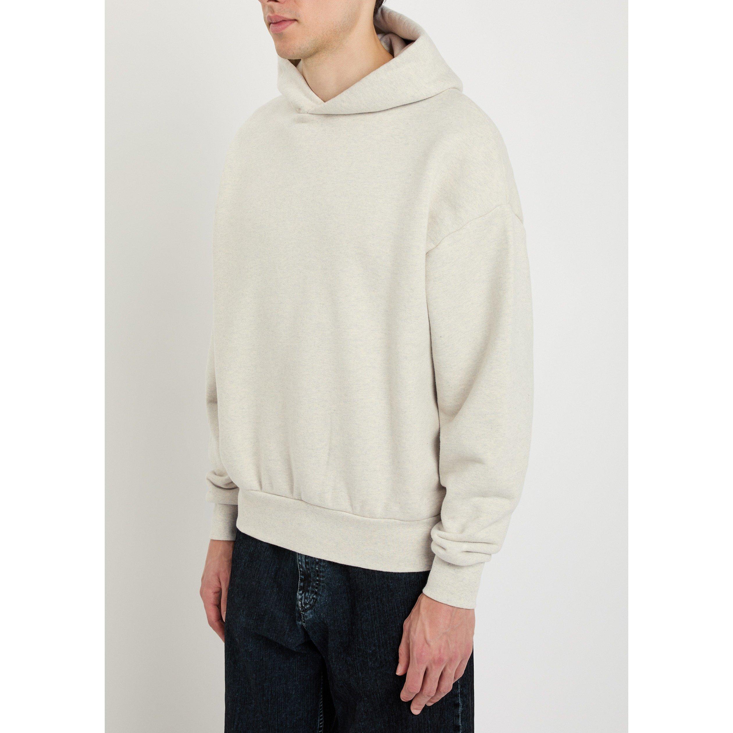 OFF WHITE - MKI MIYUKI ZOKU - Men's Superweight Cotton Over the Head Oversized-Fit Hoodie - 2