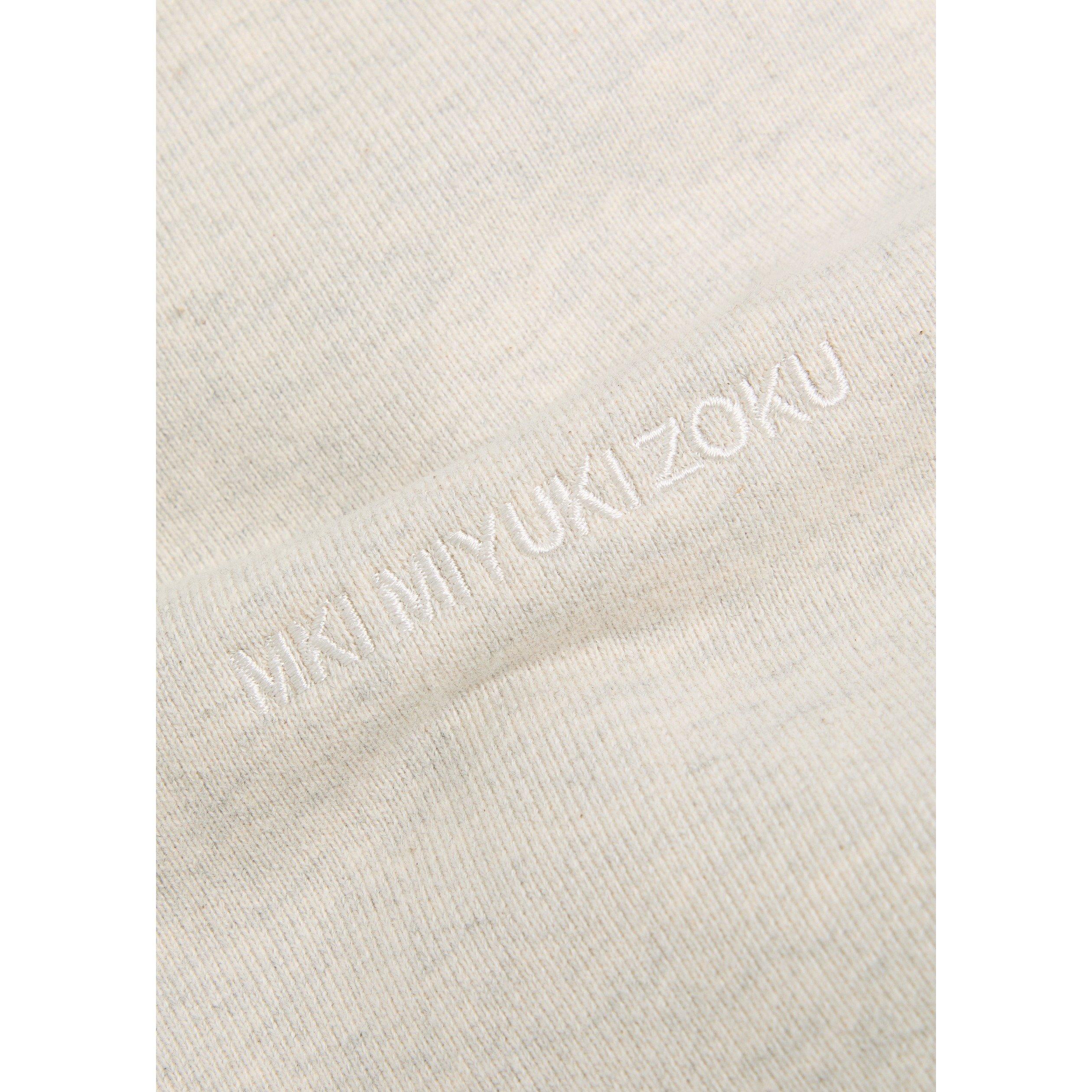 OFF WHITE - MKI MIYUKI ZOKU - Men's Superweight Cotton Over the Head Oversized-Fit Hoodie - 4