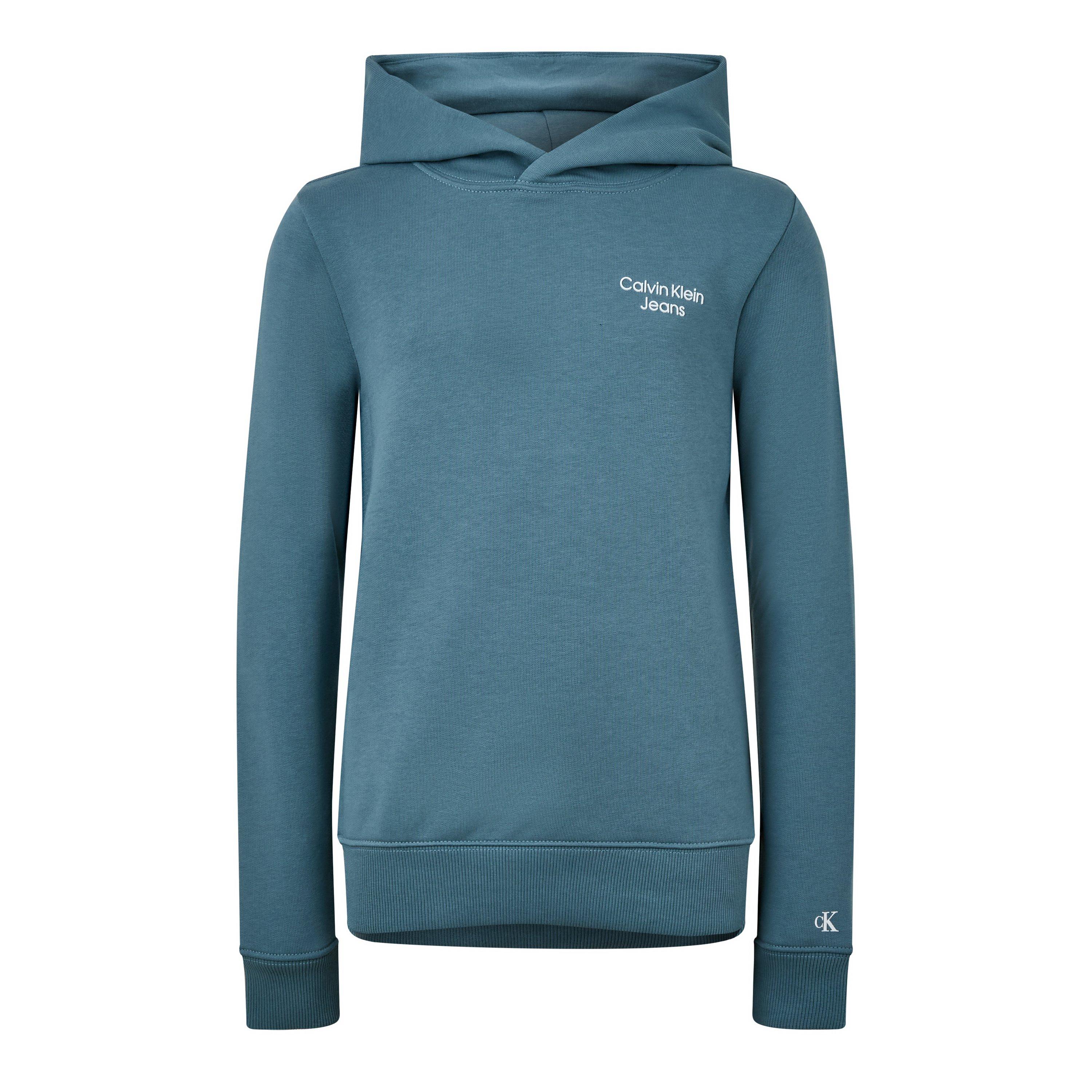 Azul Goblin - Calvin Klein Jeans - Stack Logo Hoodie - 1
