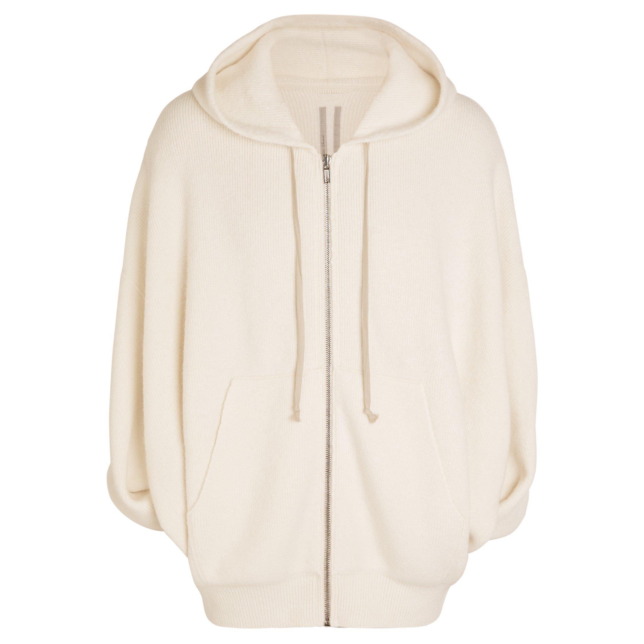 CREAM - Rick Owens - RO GIACCA IN MAGLIA - ZIPPED H - 1