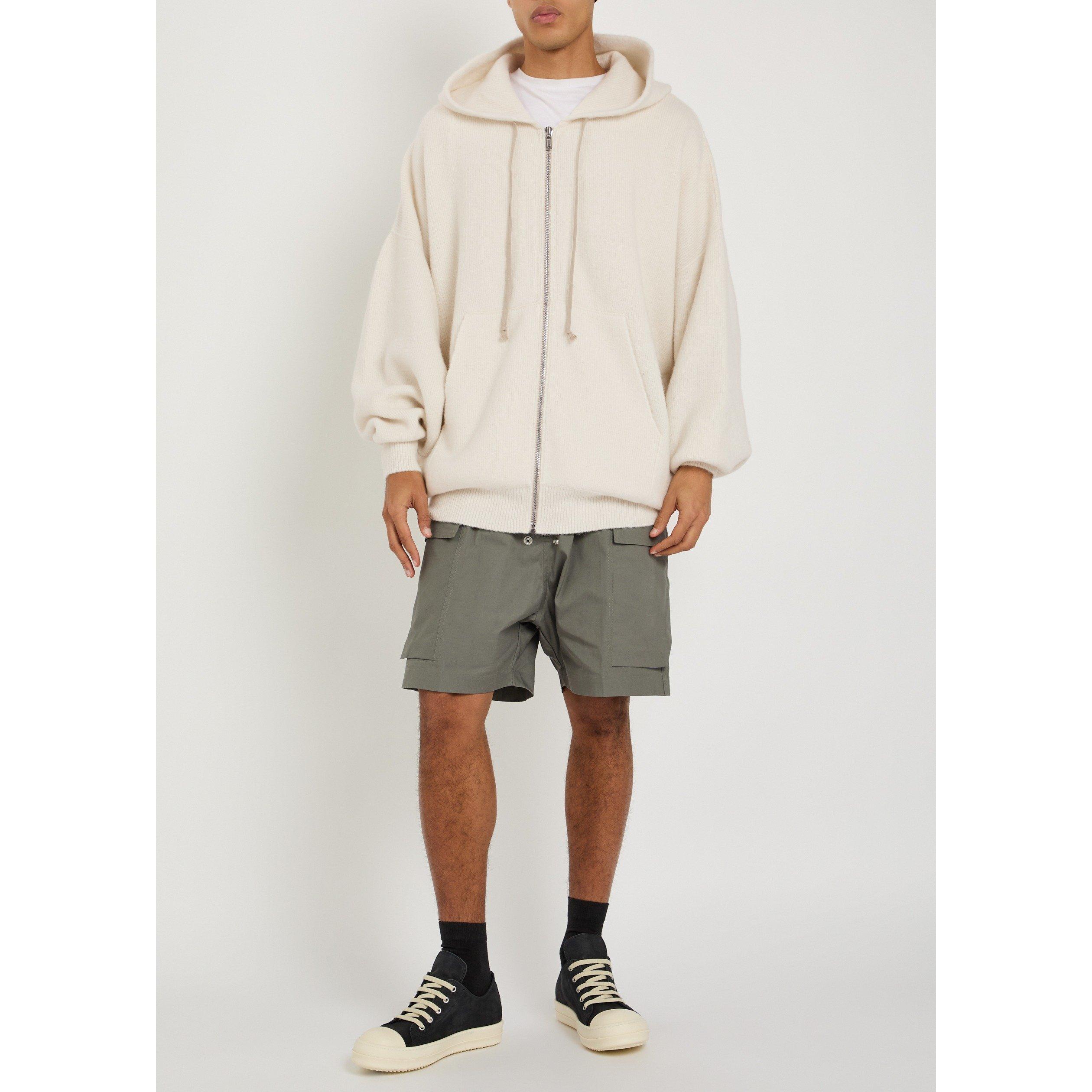 CREAM - Rick Owens - RO GIACCA IN MAGLIA - ZIPPED H - 5