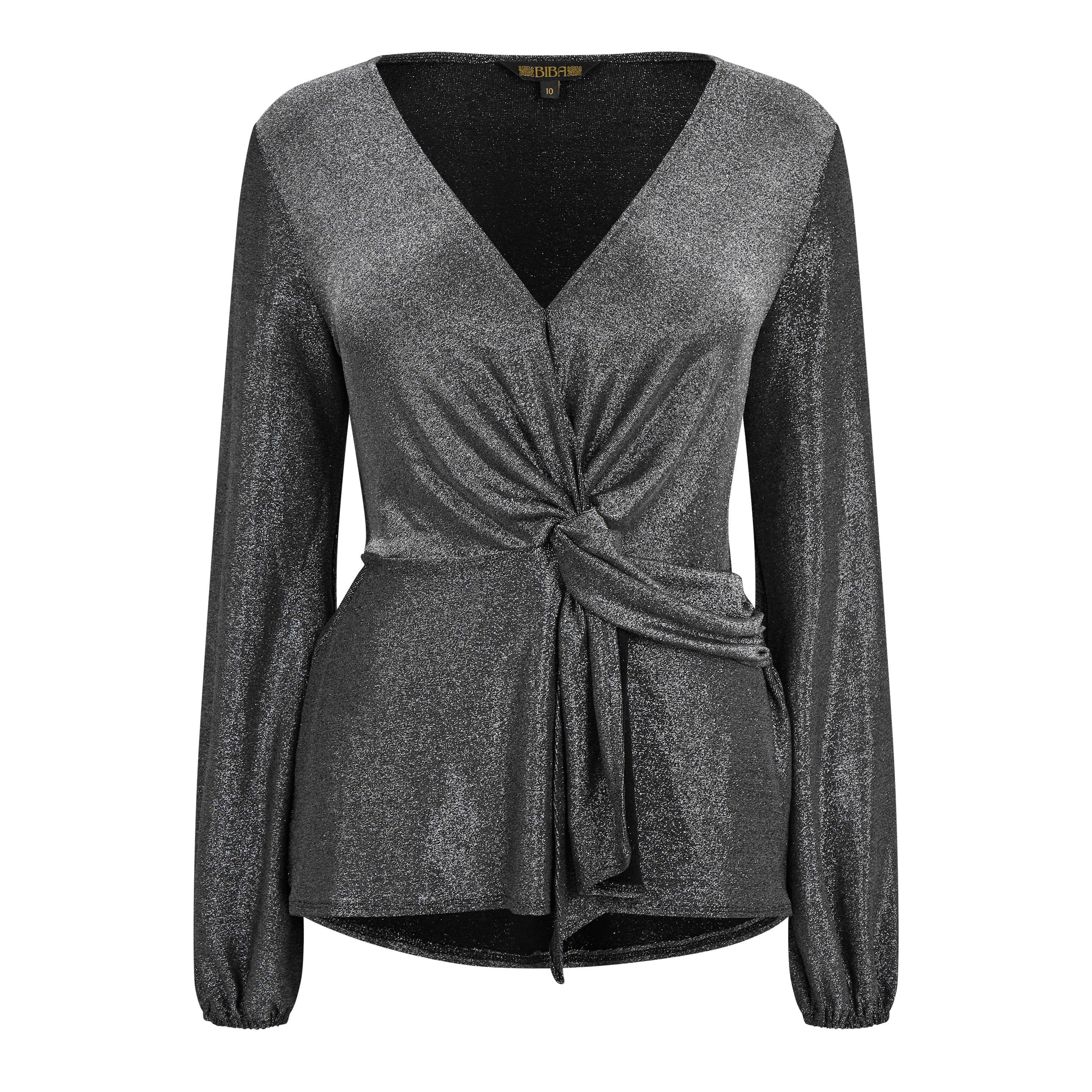 Plata - Biba - Biba Metallic Blouse - 5