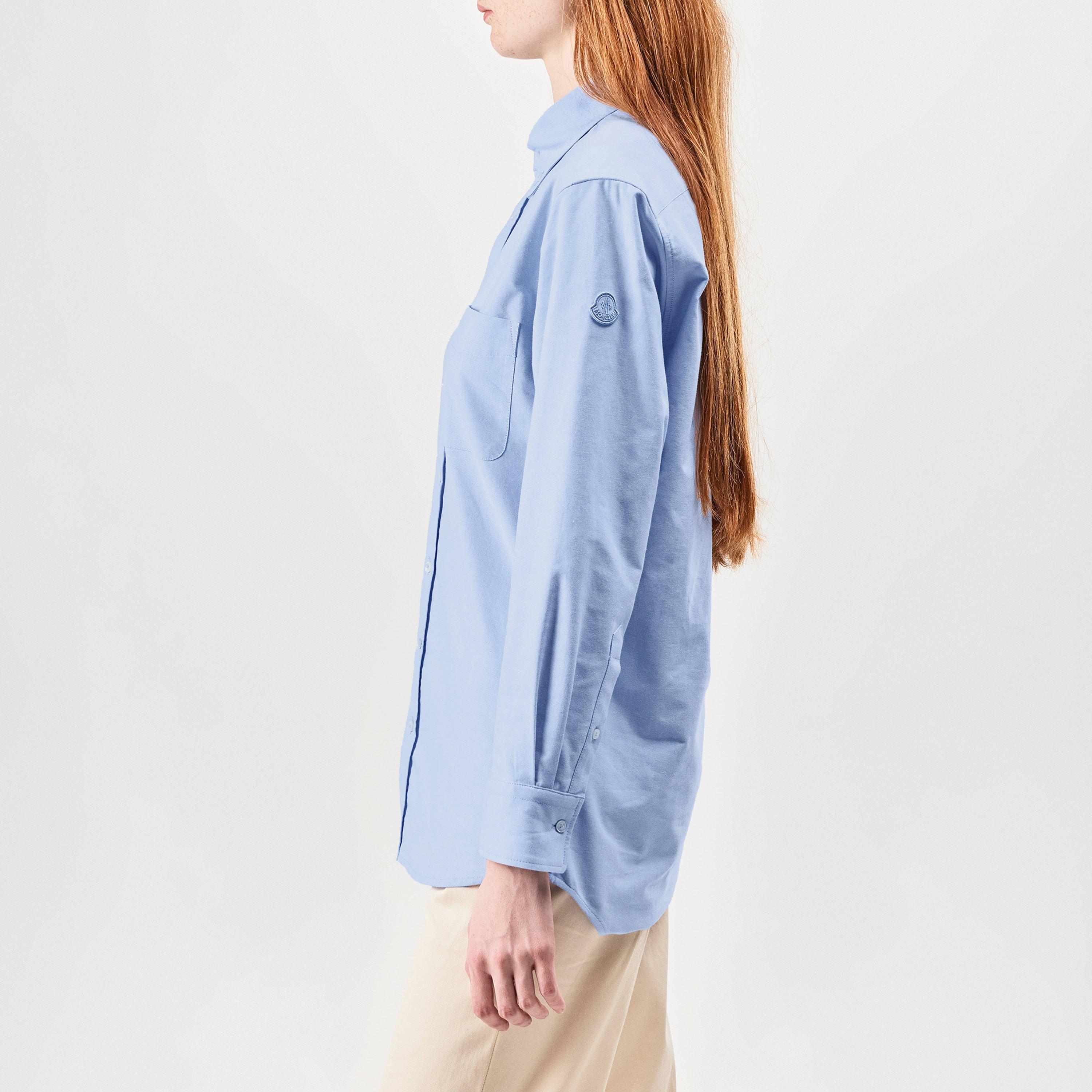 Blue 701 - Moncler - Women's Long-Sleeve Blouse - 2