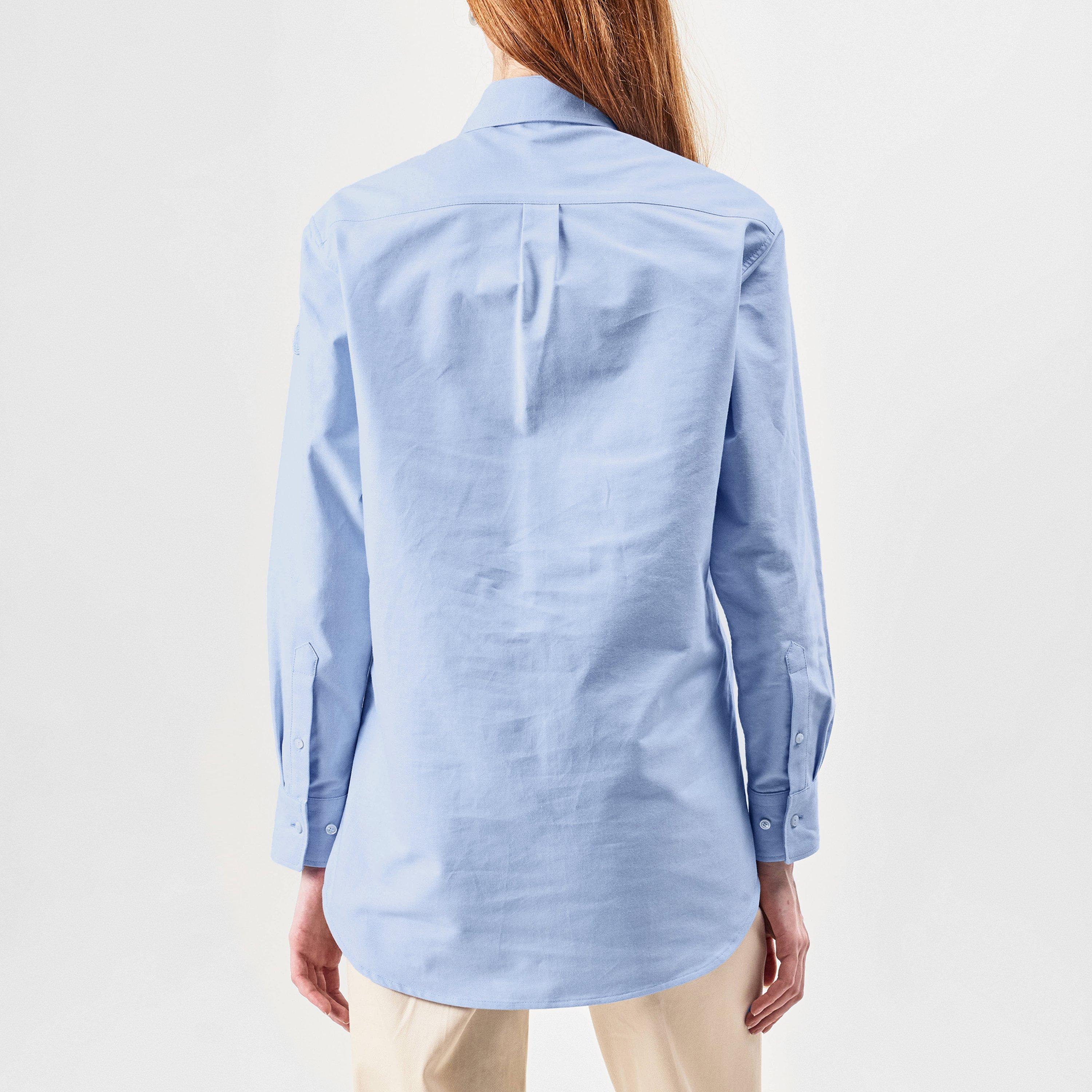 Blue 701 - Moncler - Women's Long-Sleeve Blouse - 3