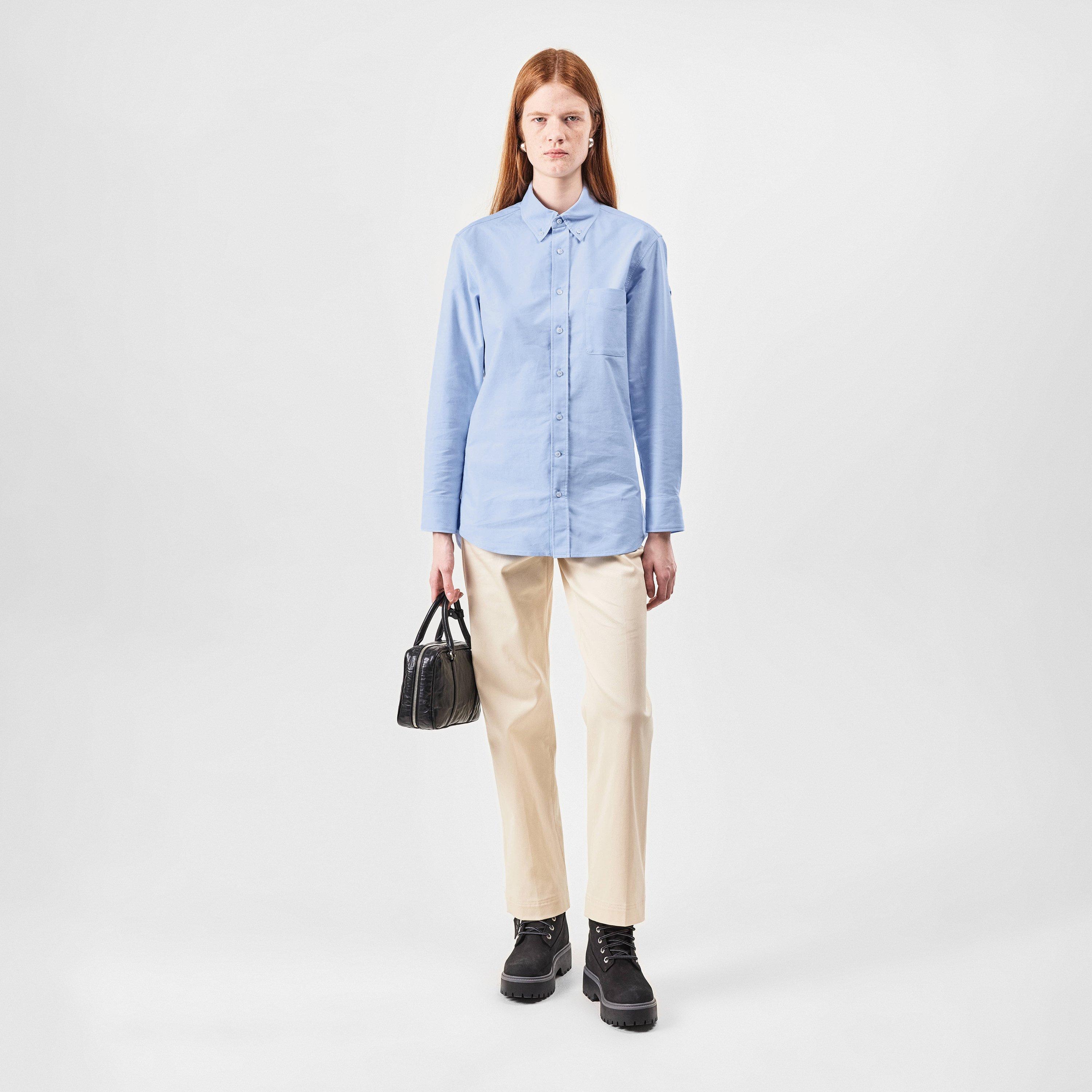 Blue 701 - Moncler - Women's Long-Sleeve Blouse - 4