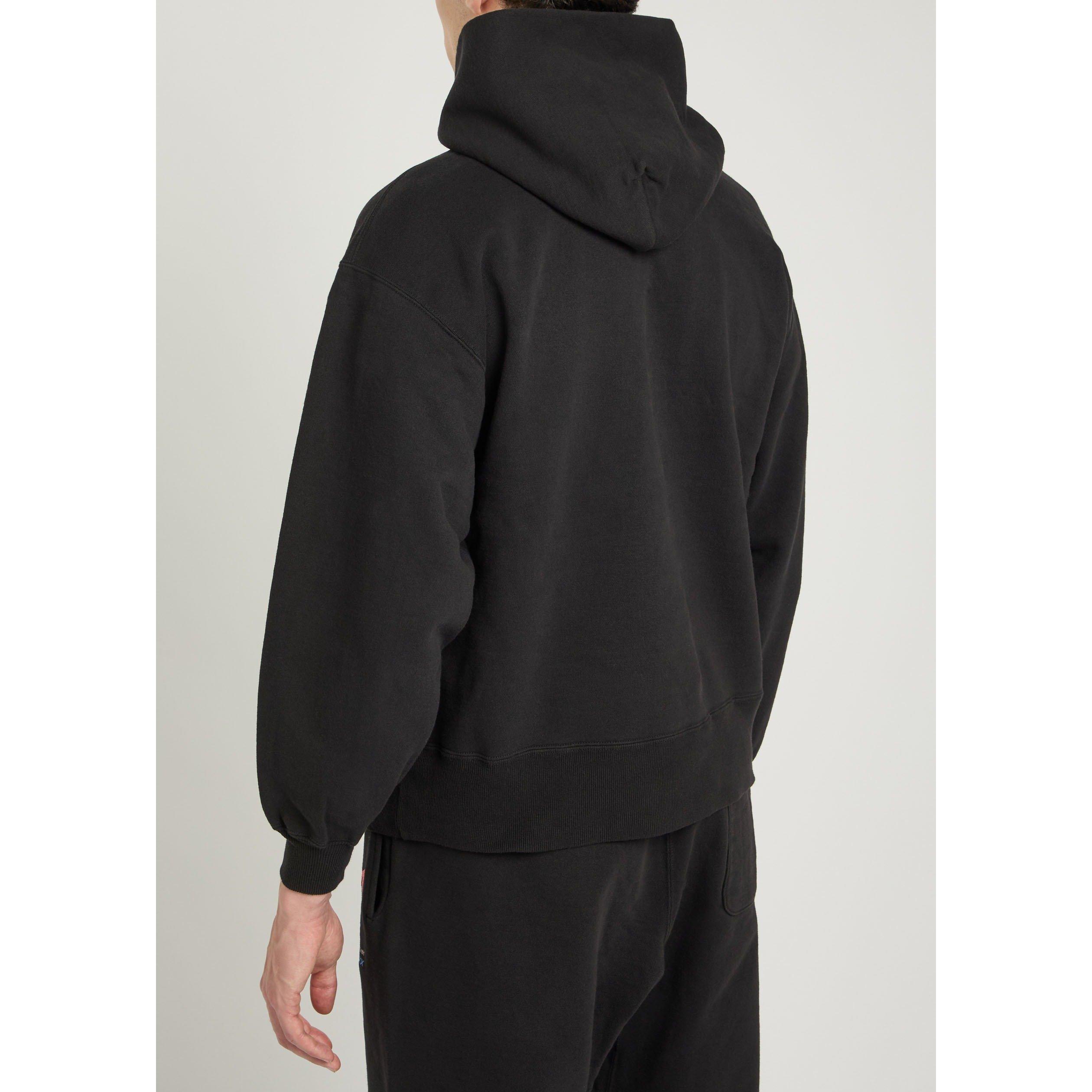 BLACK - SAINT MXXXXXX - SM SAINT RED LOGO HOODIE - 3