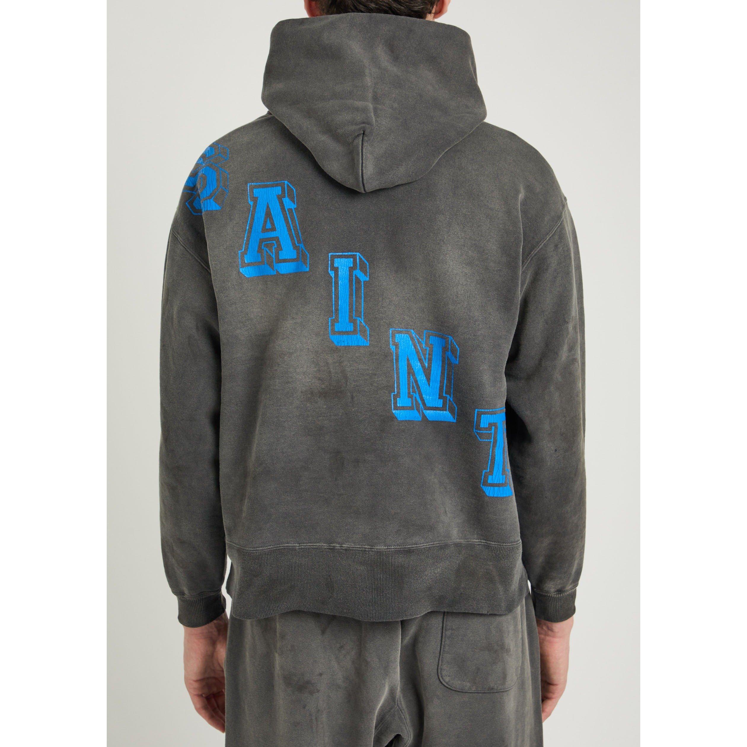BLACK - SAINT MXXXXXX - SM ANGEL OF DEATH HOODIE - 3