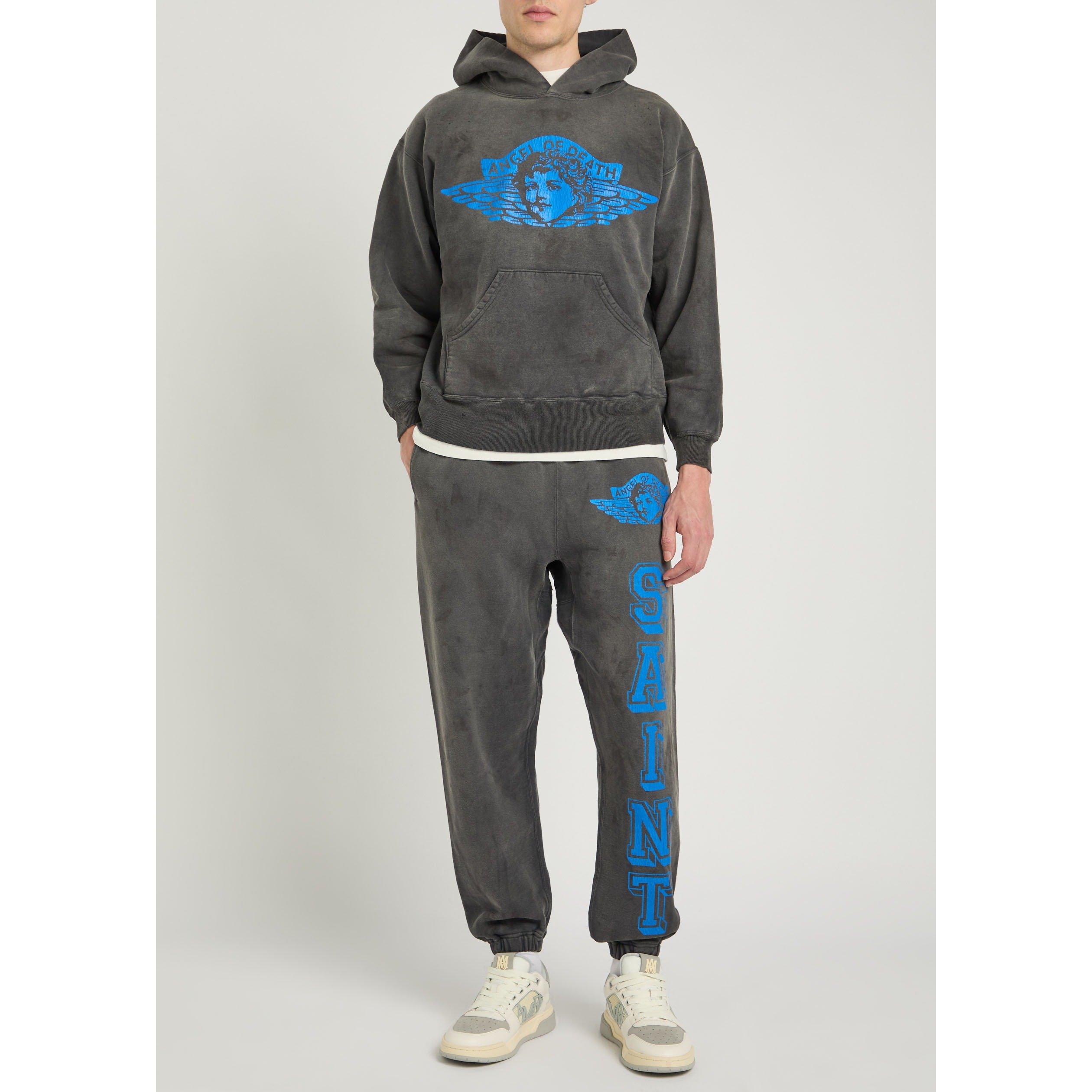 BLACK - SAINT MXXXXXX - SM ANGEL OF DEATH HOODIE - 5