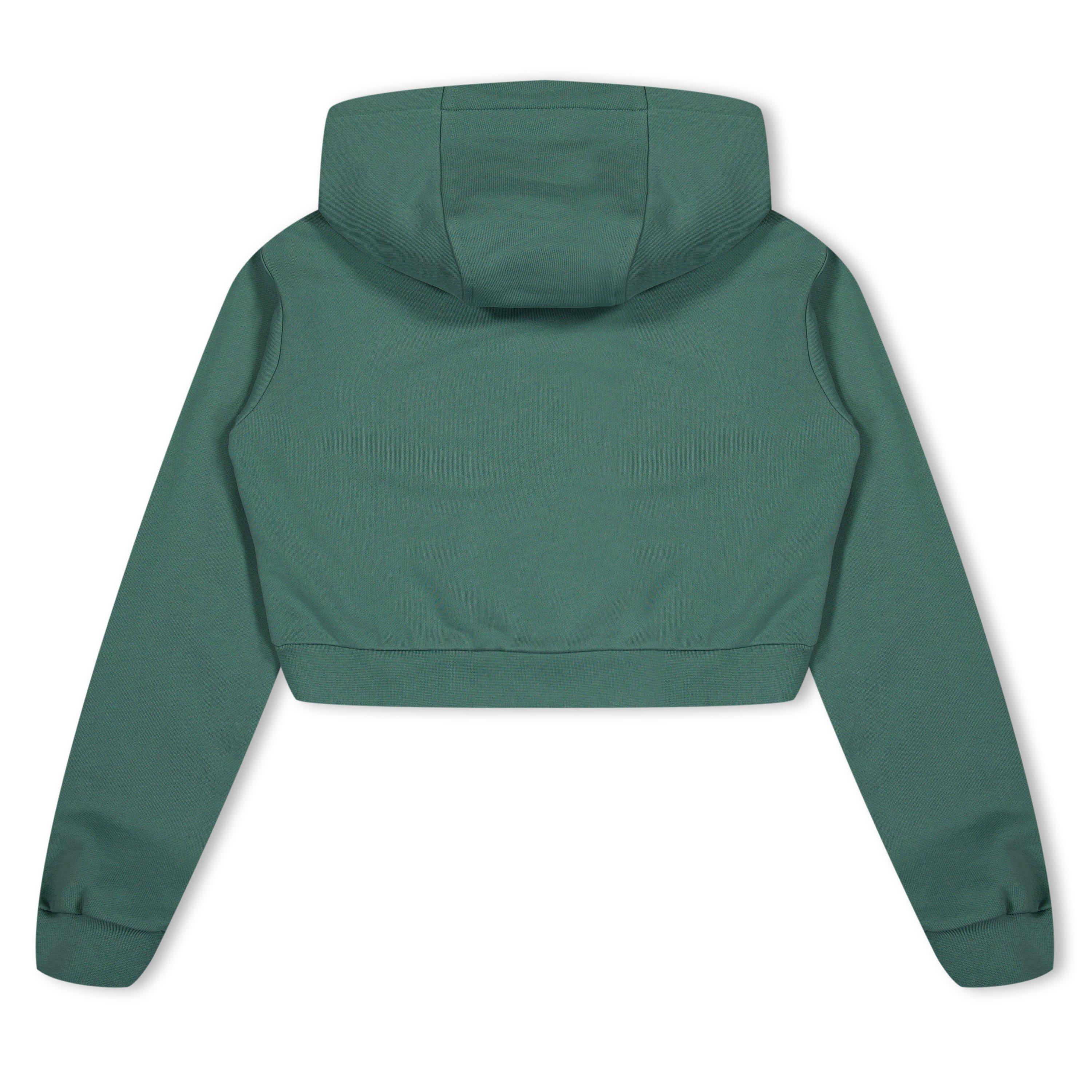 Sage 2GL20 - Versace - Cropped Floral Hoodie Juniors - 2