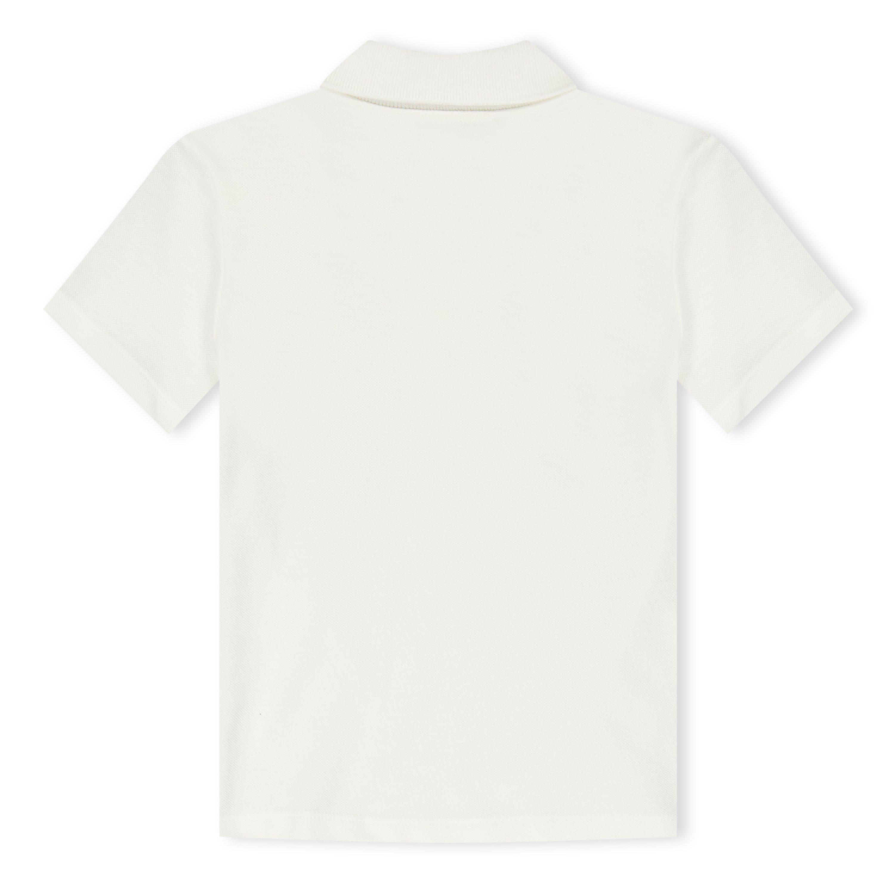 Wht/Gld 2W110 - Versace - Kids' Short-Sleeve Polo Shirt - 2