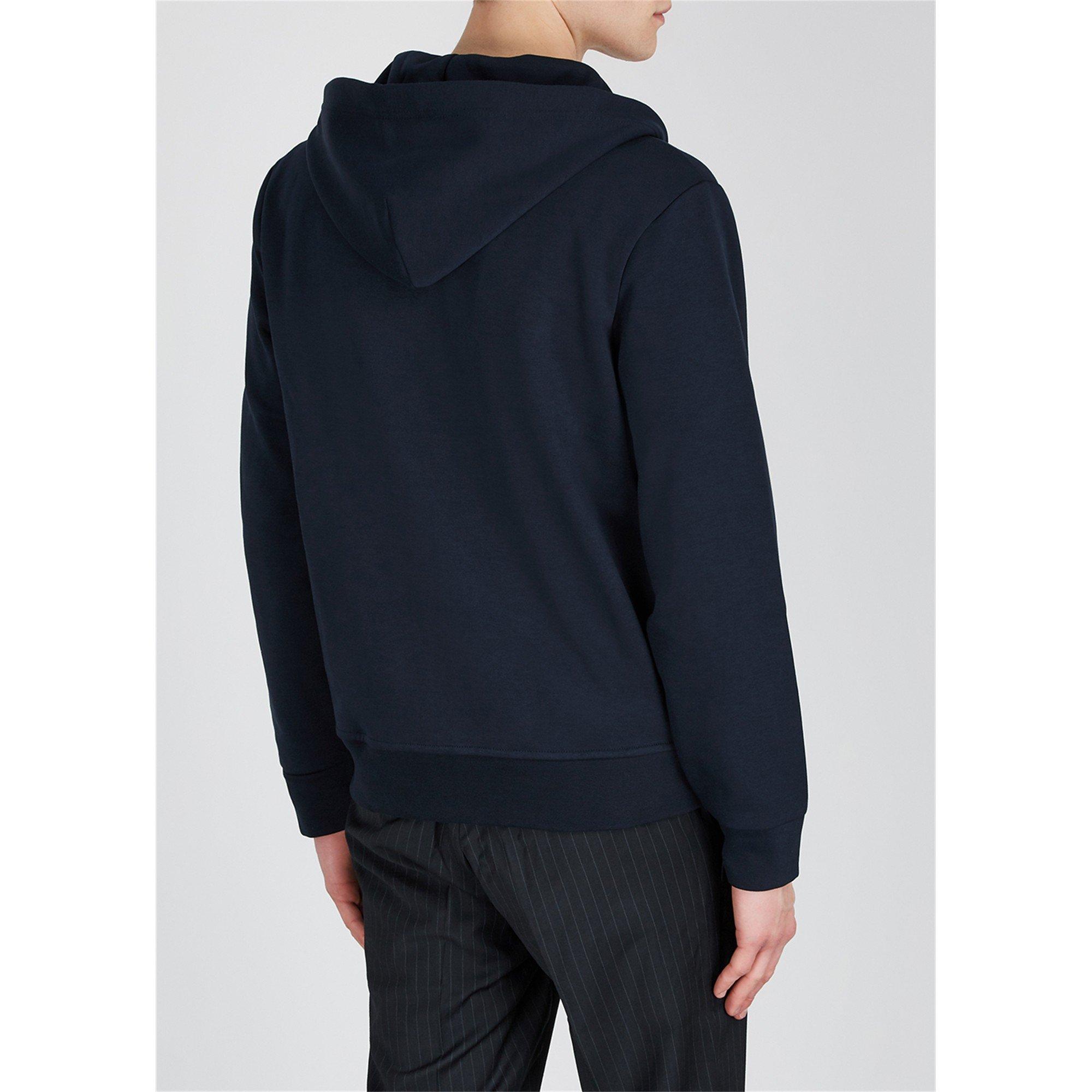 NAVY - Polo Ralph Lauren - Men's Cotton-Blend Regular Fit Zip Hoodie - 3