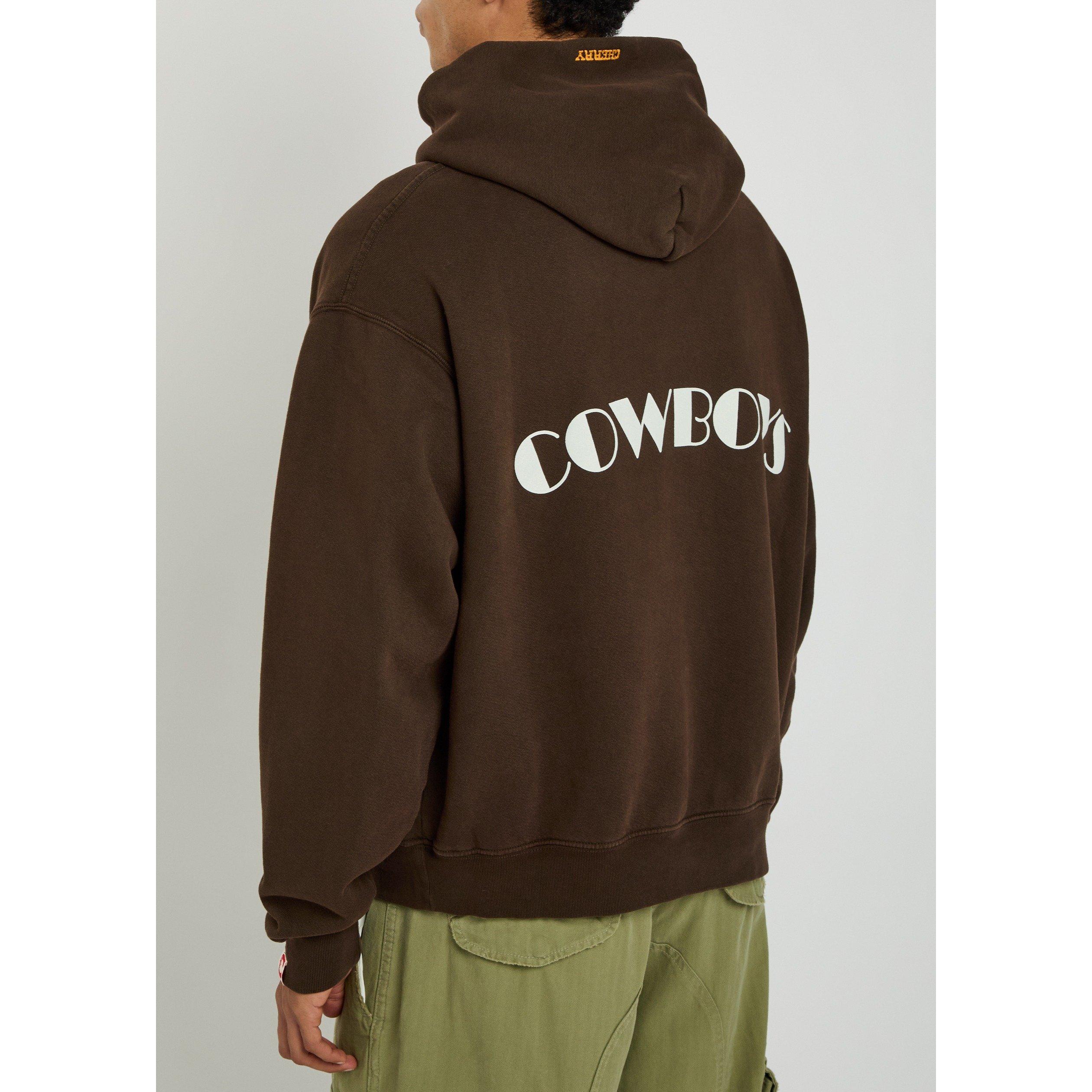 BROWN - Cherry LA - CHE COWBOYS PULLOVER HOODIE - 3